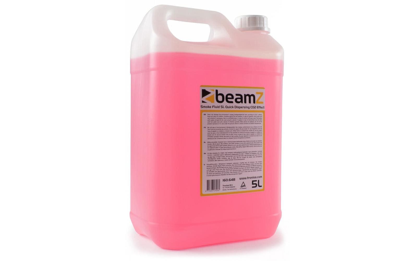 BeamZ Nebelfluid Quick-Disposal CO2 Effekt 5 l