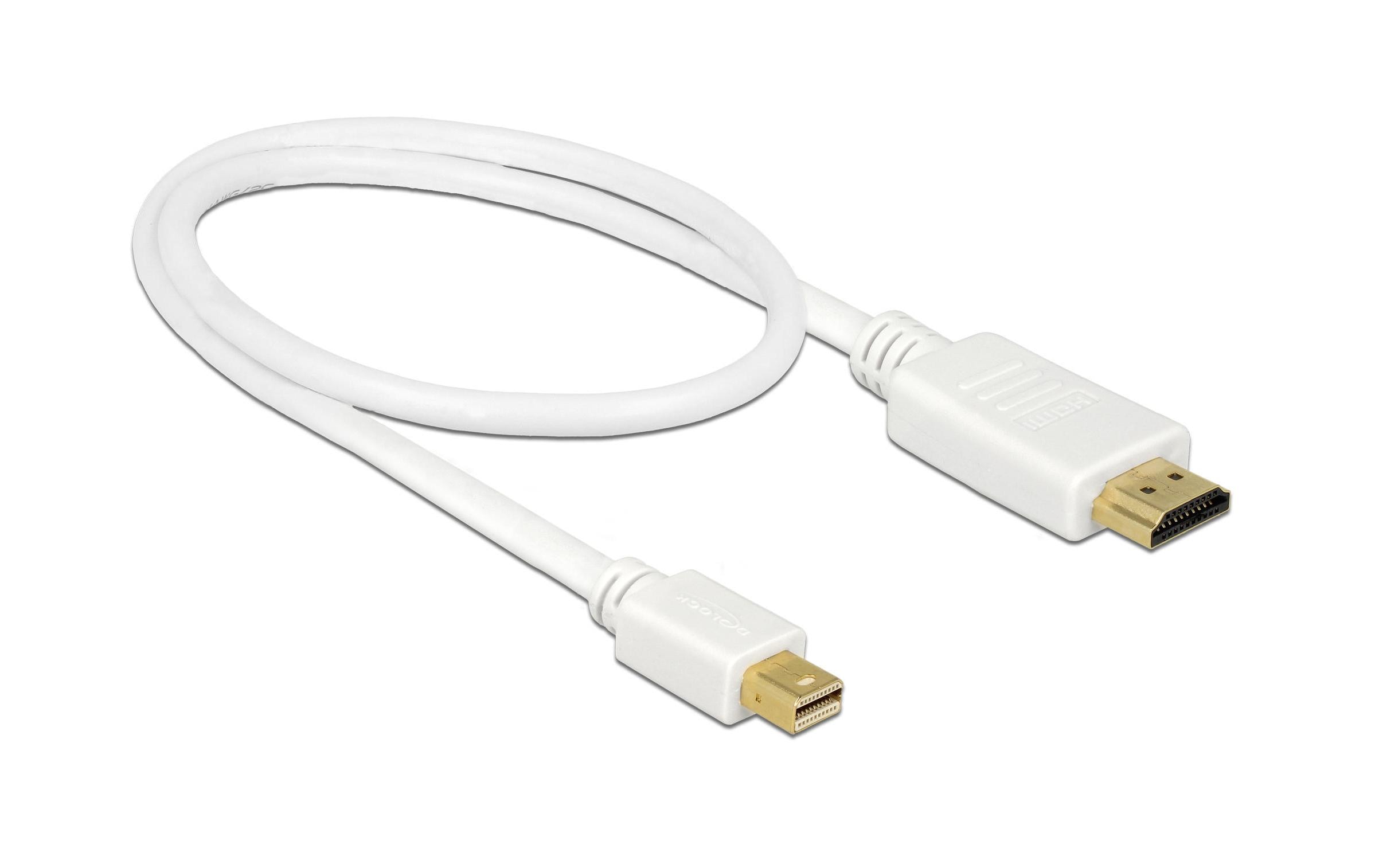 Delock Kabel Mini-DisplayPort - HDMI, 0.5 m