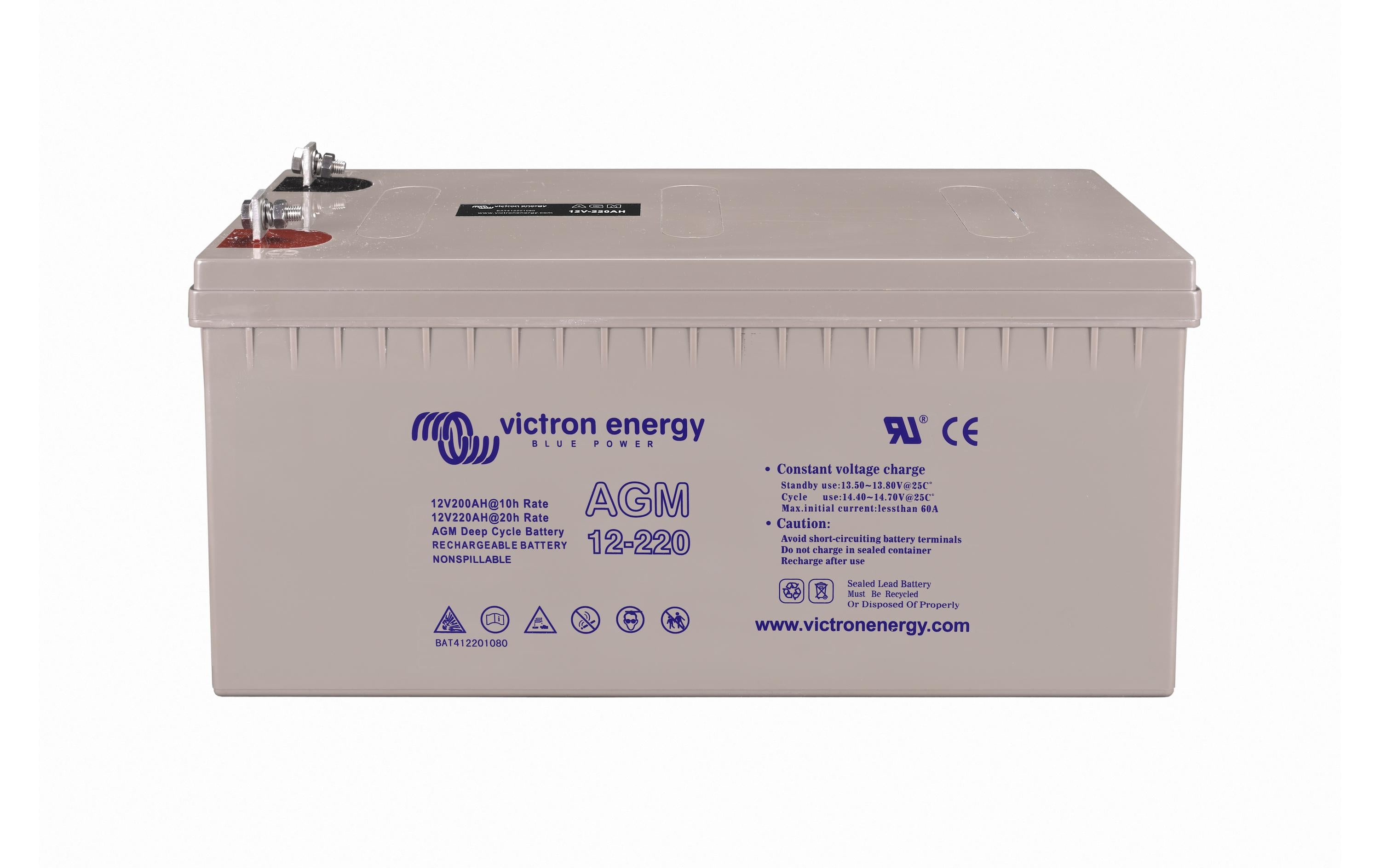 Victron Batterie Gel Deep Cycle 12 V / 220 Ah