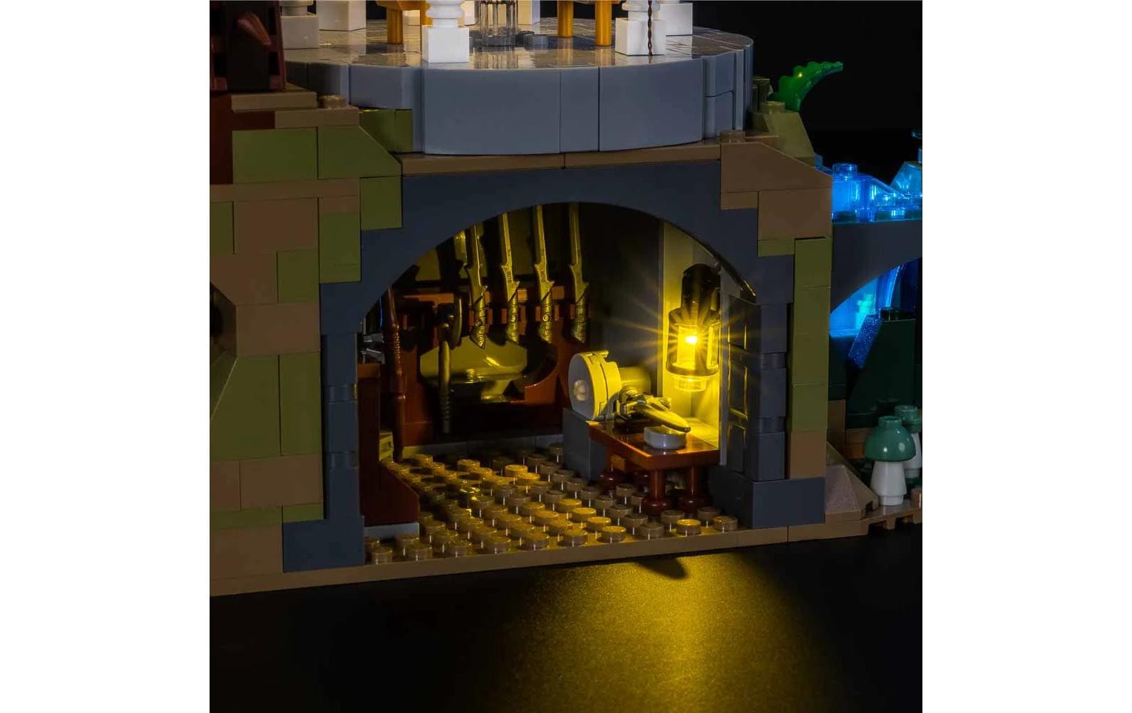 Light My Bricks LED-Licht-Set für LEGO® Der Herr der Ringe – Bruchtal 10316