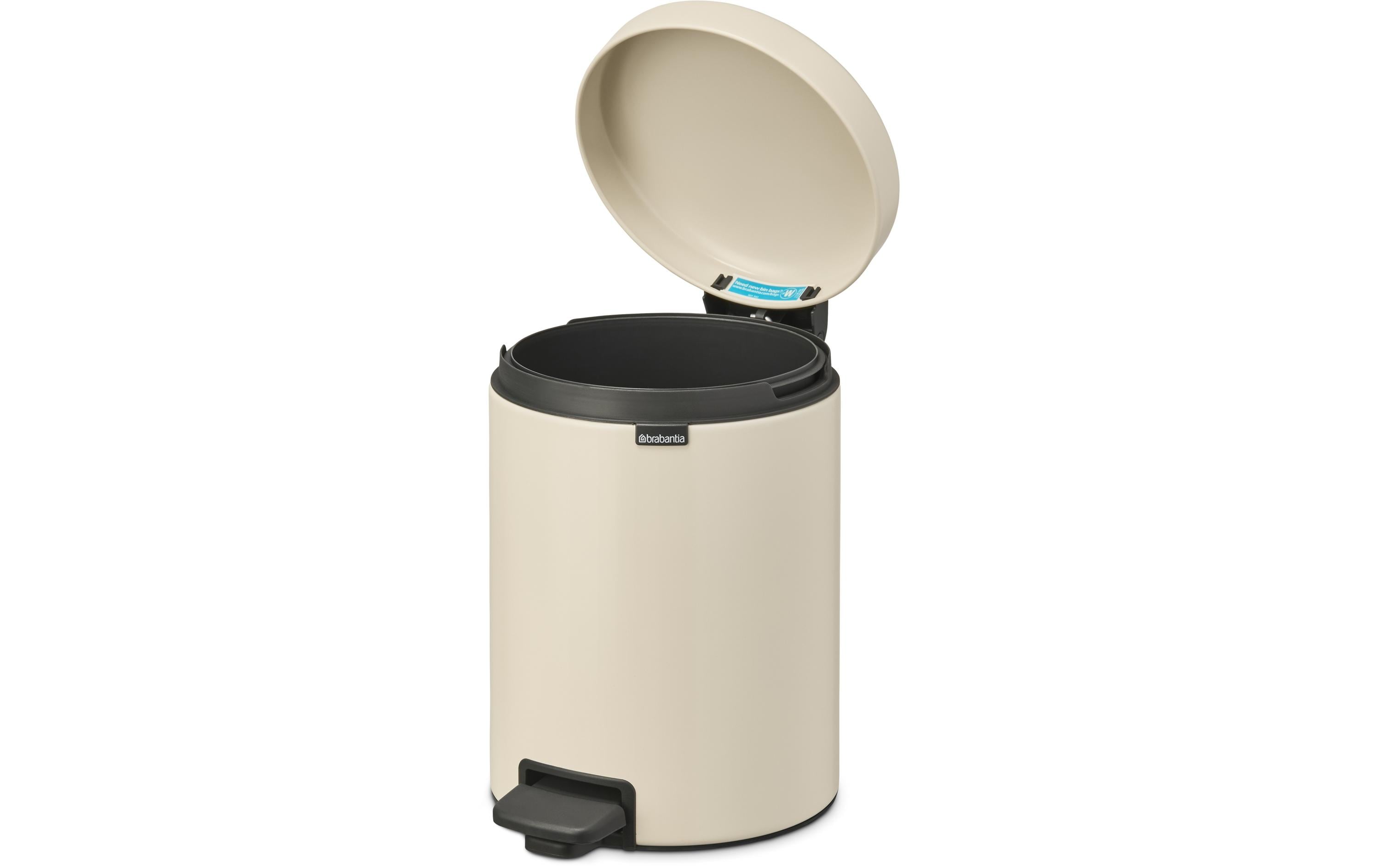 Brabantia Kosmetikeimer NewIcon 5 l, Soft Beige