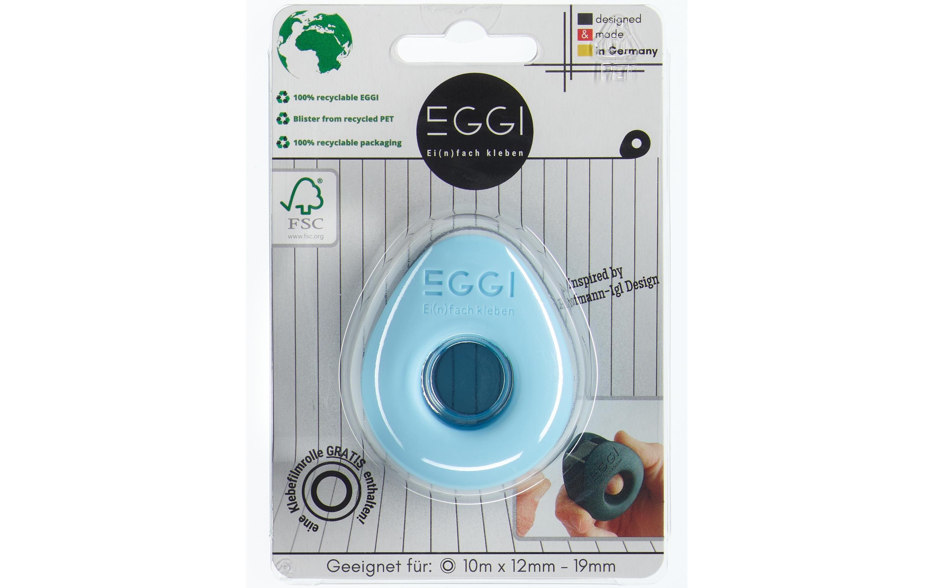 EGGI Handabroller 12 - 19 mm, Blau