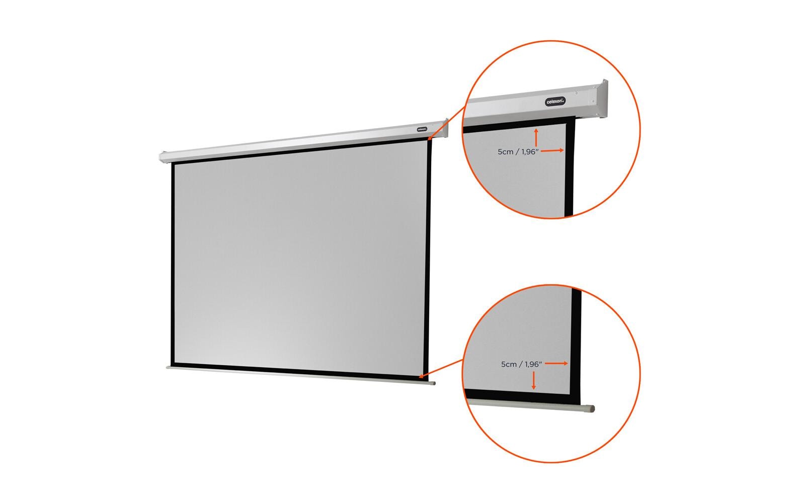 Celexon Motorleinwand Eco 240x180cm 4:3