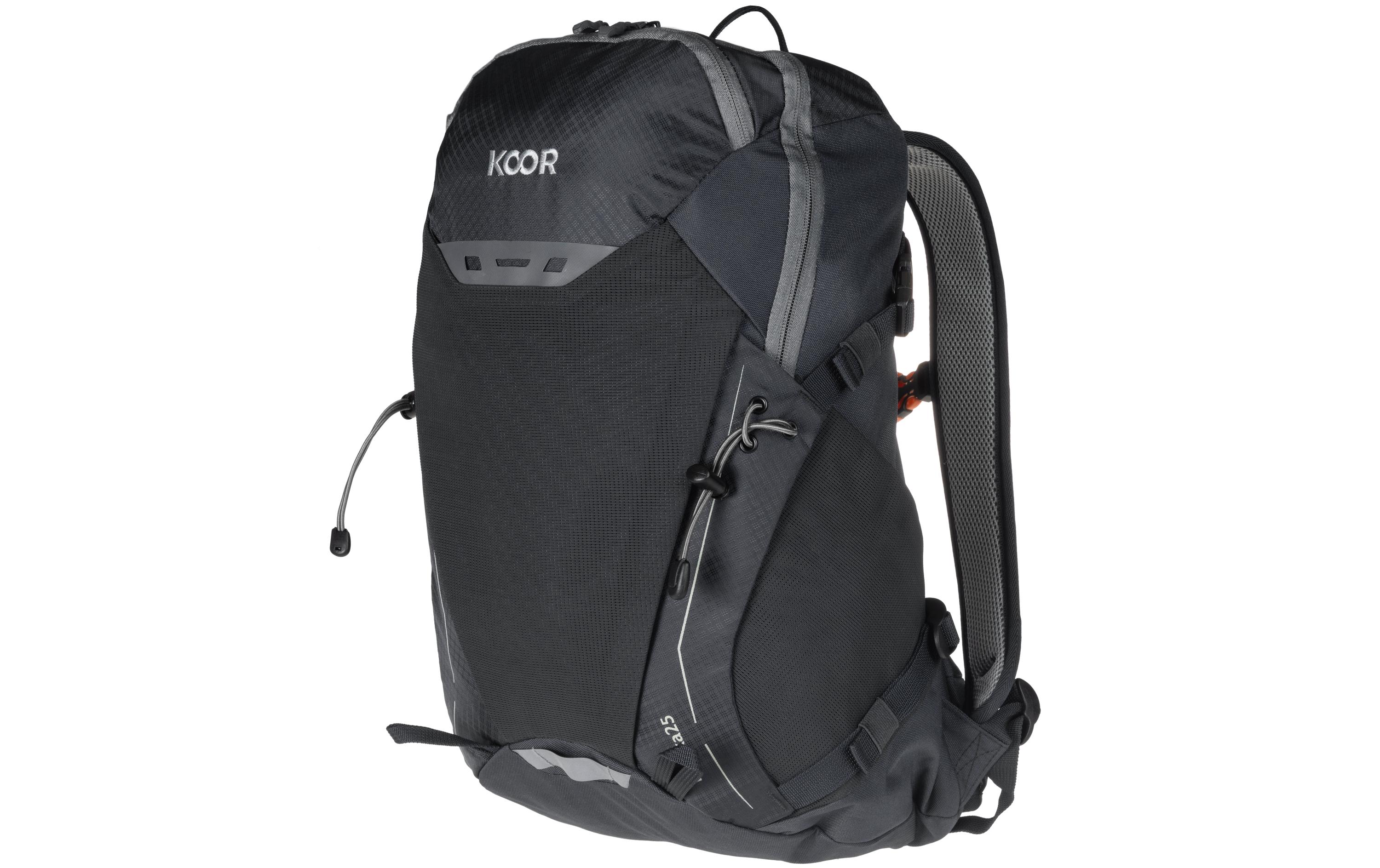 KOOR Wanderrucksack Fuurka 23 l, Schwarz