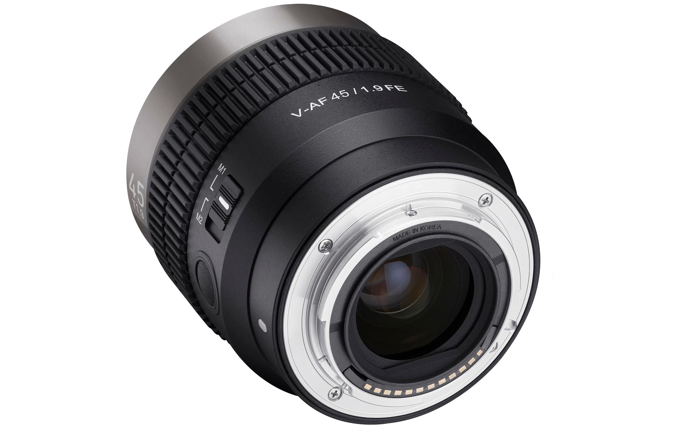 Samyang Festbrennweite V-AF 45mm T/1.9 FE – Sony E-Mount