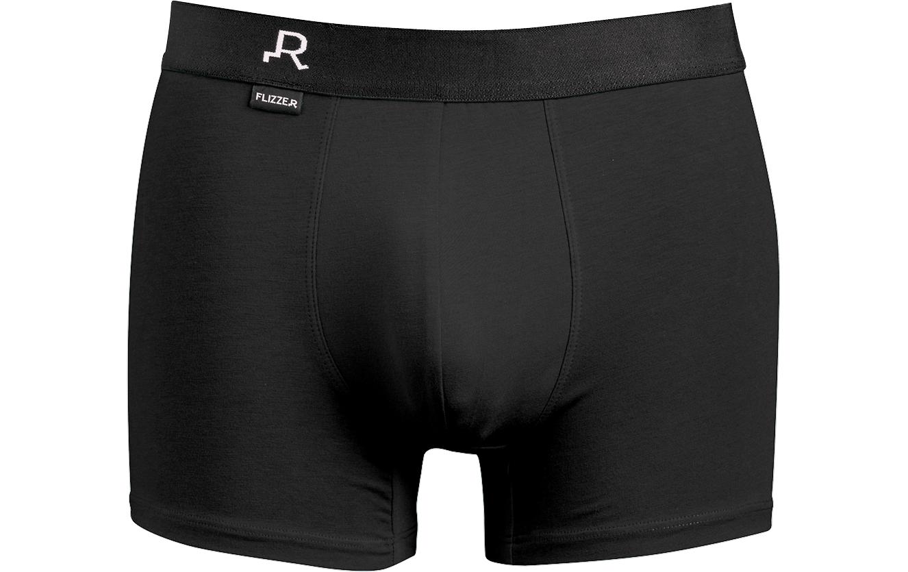 FLIZZER Unterhosen Trunk Der Gentleman 2er Pack Schwarz, XL