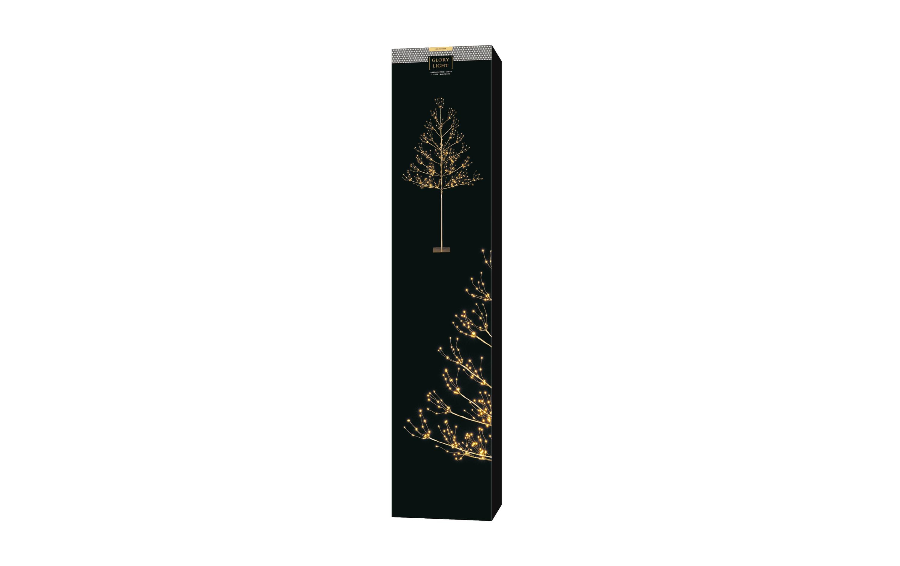 STT Baum Champagne, 570 LEDs, 150 cm