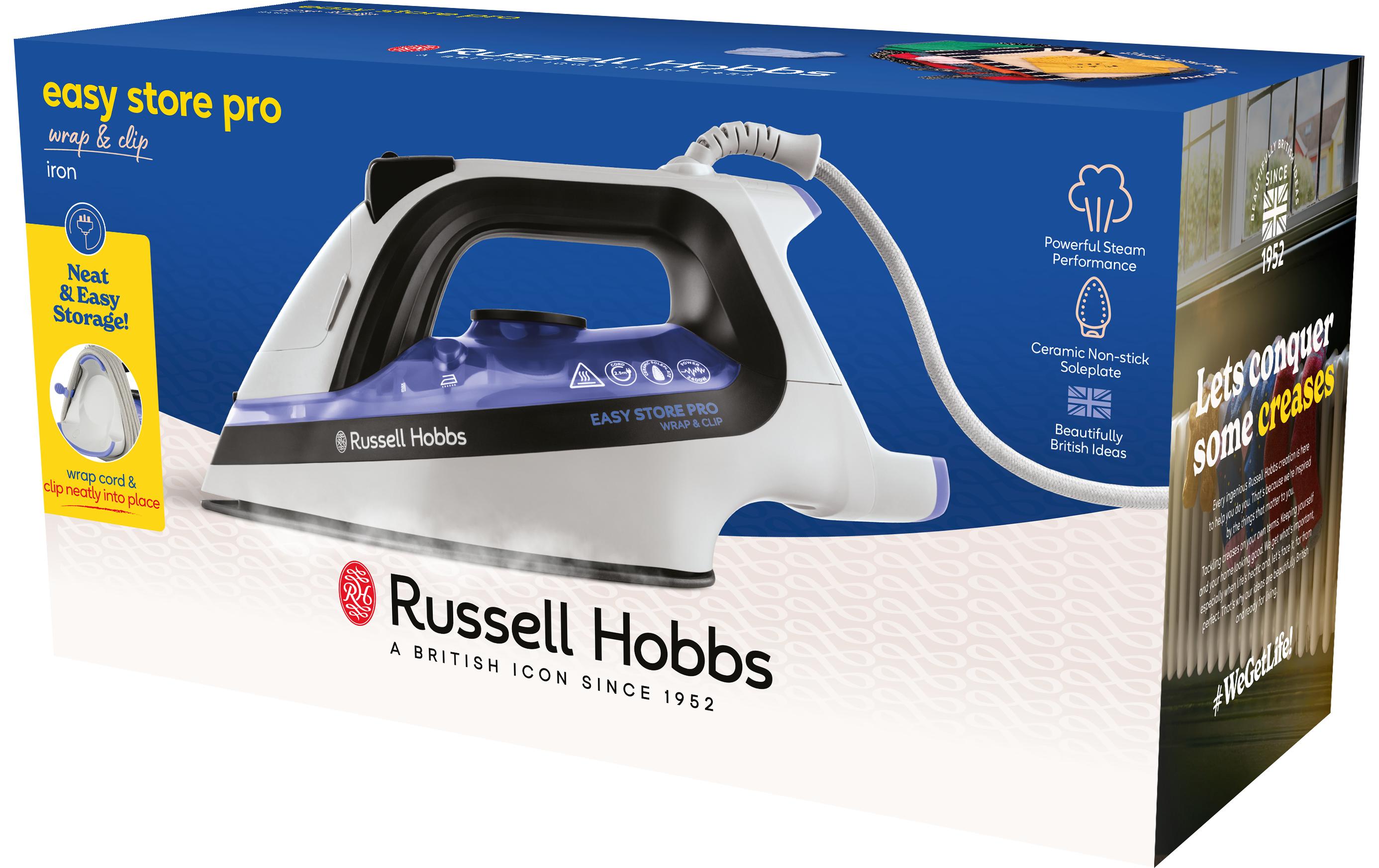 Russell Hobbs Dampfbügeleisen Wrap & Clip