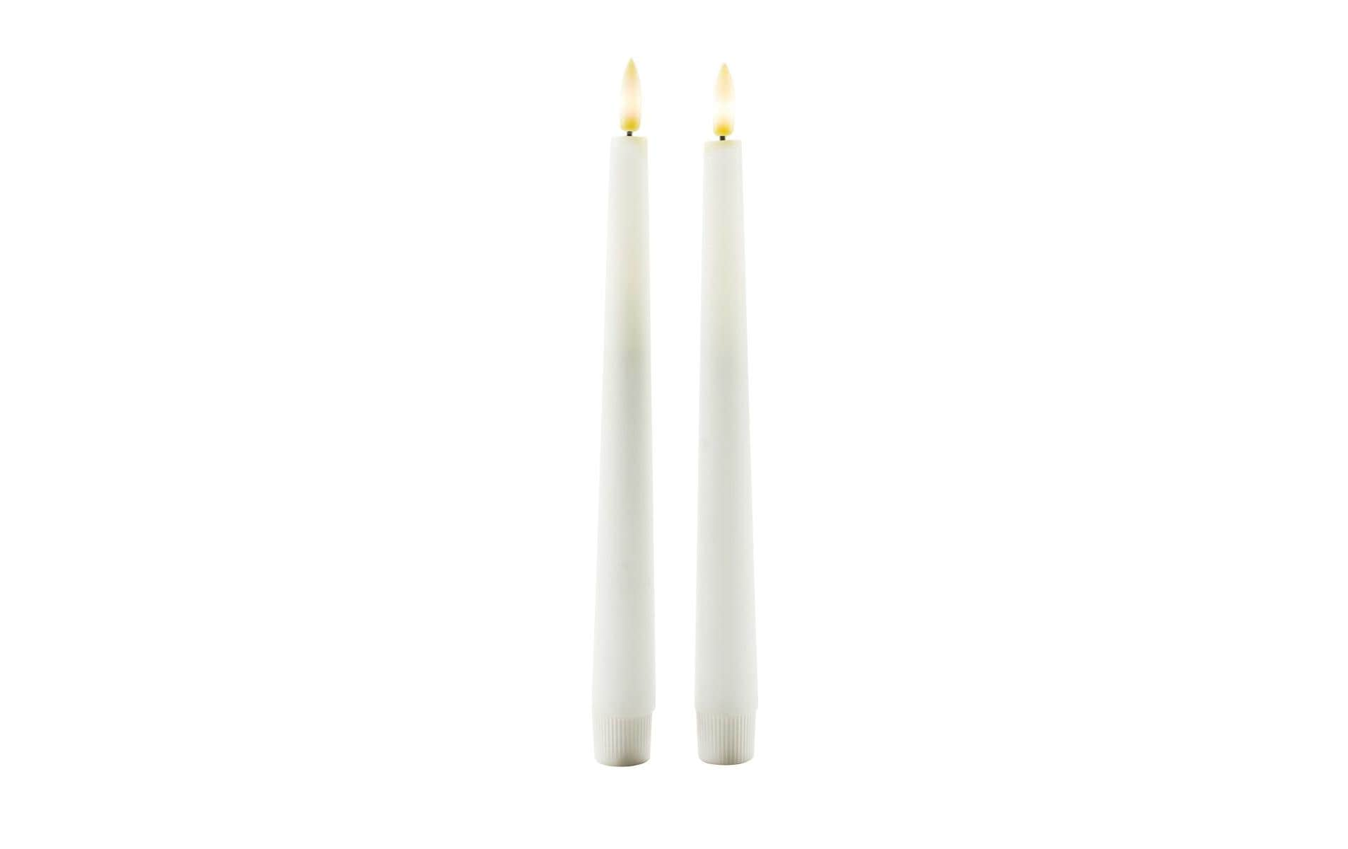 STT LED-Stabkerzen Set Taper Candle, 2 Stück