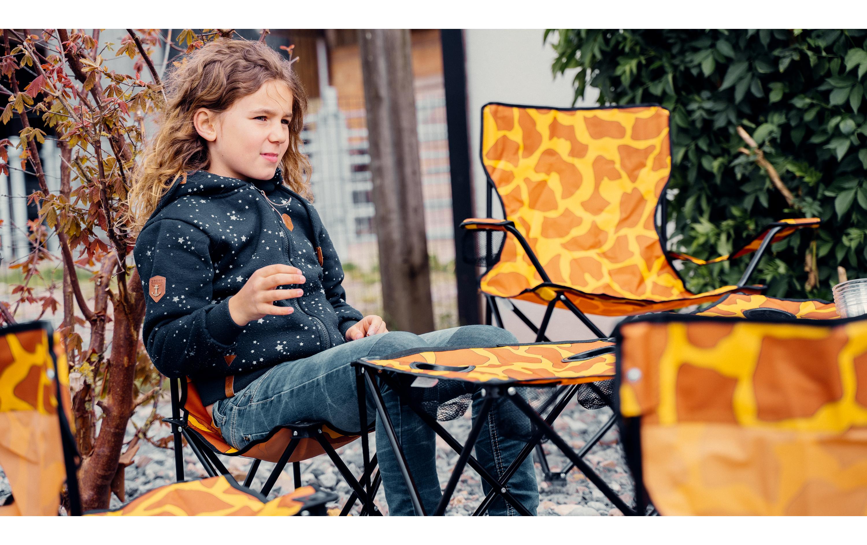 Zebraffo Camping-Sitzgarnitur Giraffe 5er Kids