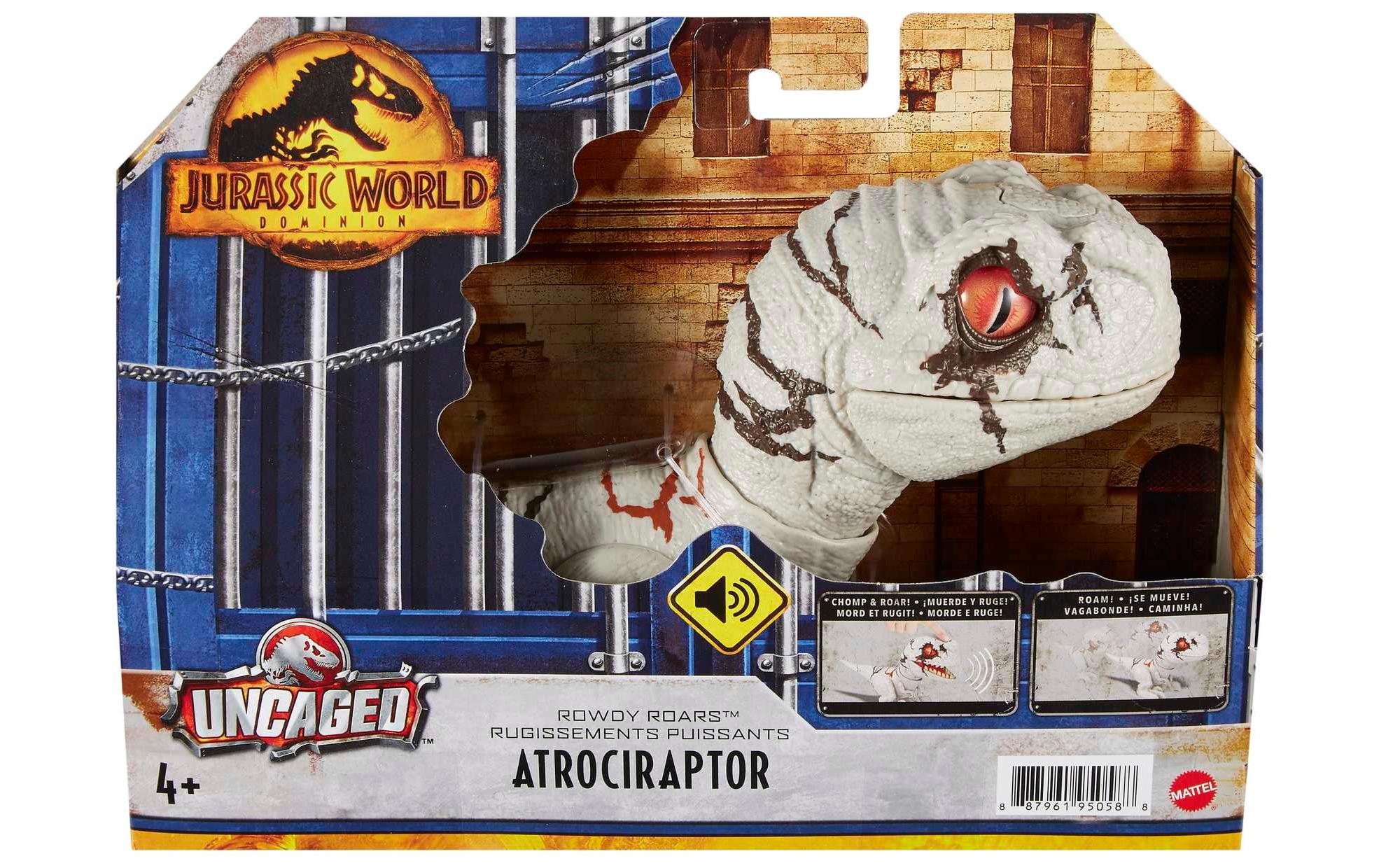 Mattel Jurassic World Uncaged Rowdy Roars Speed Dino Ghost