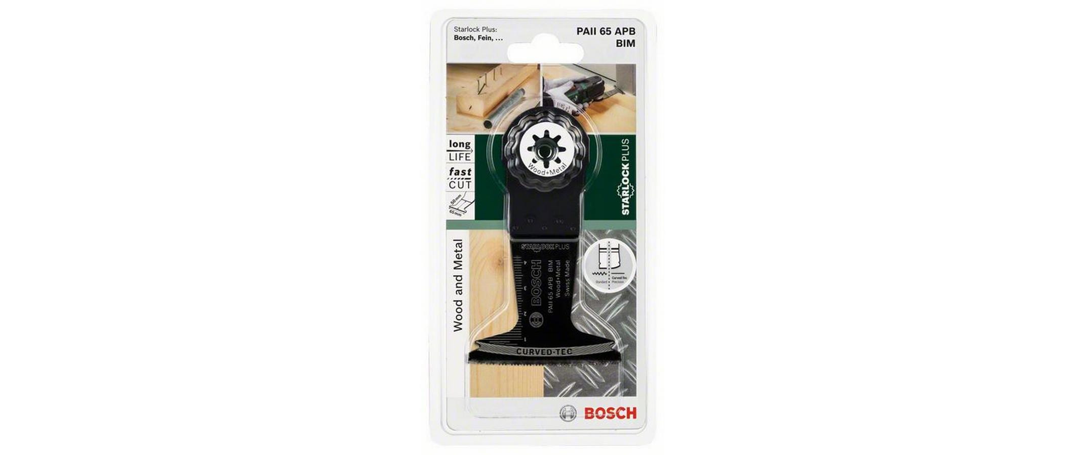 Bosch Tauchsägeblatt Starlock BIM Holz & Metall 65 x 50 mm