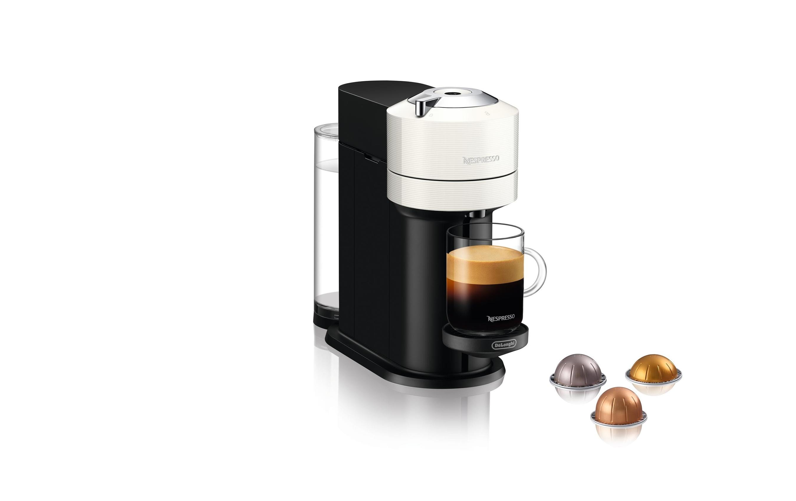 De'Longhi Kaffeemaschine Nespresso Vertuo Next ENV120.W Weiss