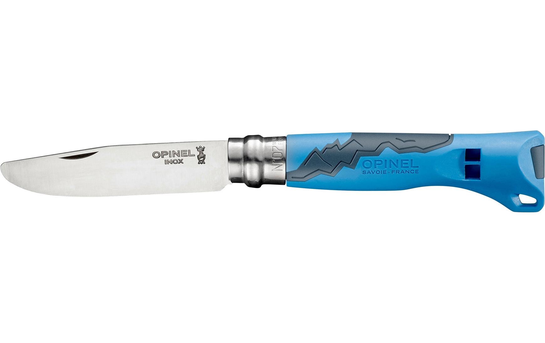 opinel Kindermesser N°7 Outdoor junior Blau