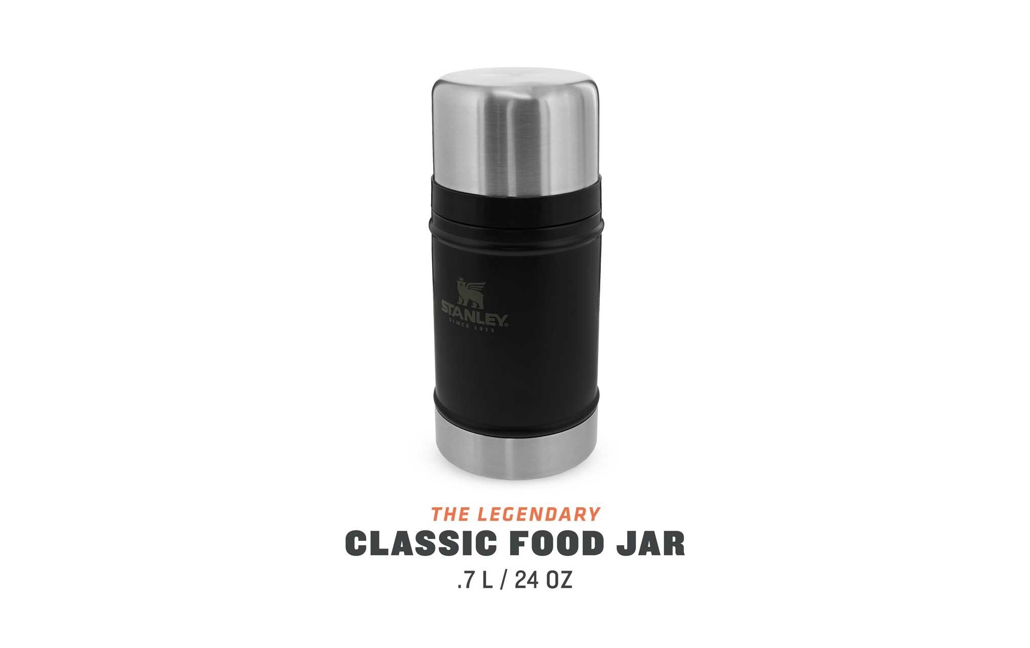 Stanley 1913 Thermo-Foodbehälter Legendary Food Jar 0.7 l, Schwarz