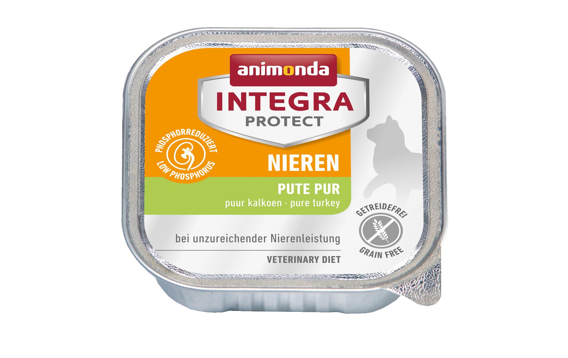 Animonda Integra Protect Nassfutter Renal Nieren Pute, 100 g