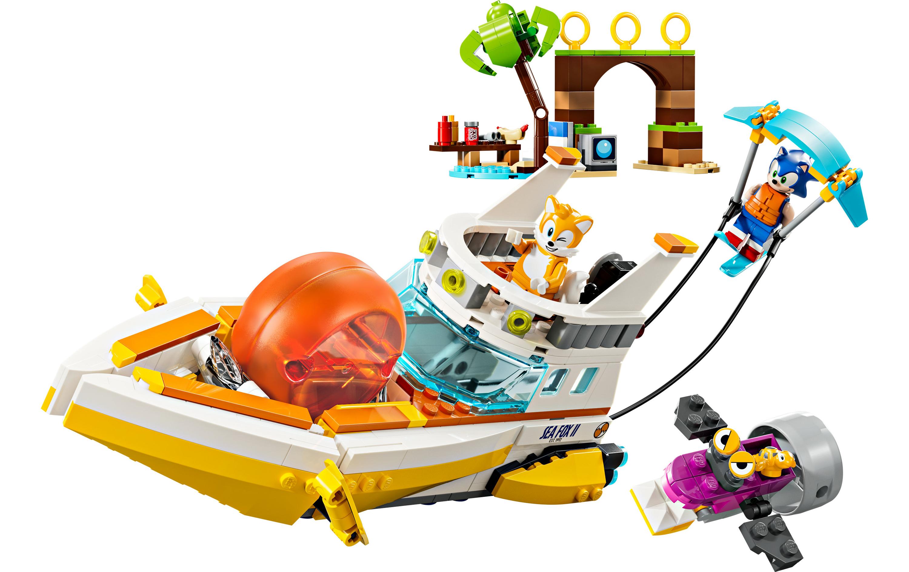 LEGO® Sonic Tails Abenteuerboot 76997