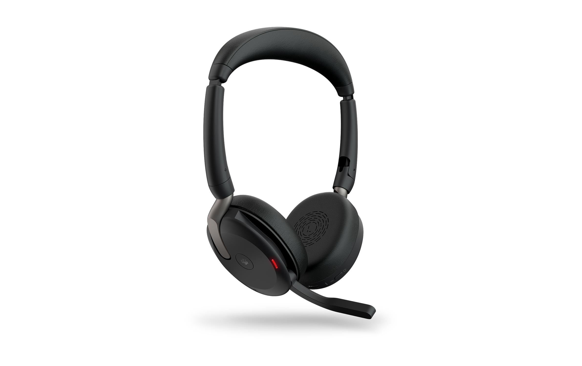 Jabra Headset Evolve2 65 Flex Duo MS, USB-A, inkl. Ladestation