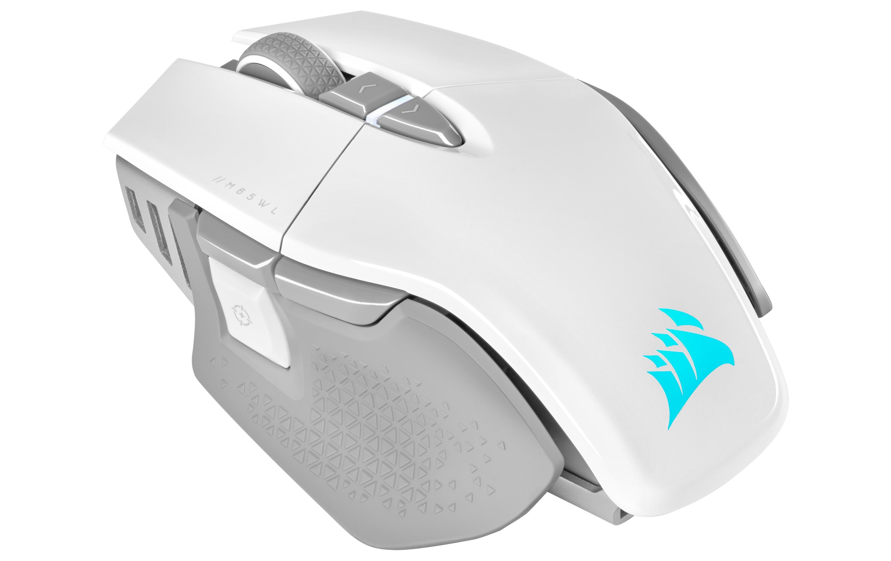 Corsair Gaming-Maus M65 RGB Ultra Wireless Weiss