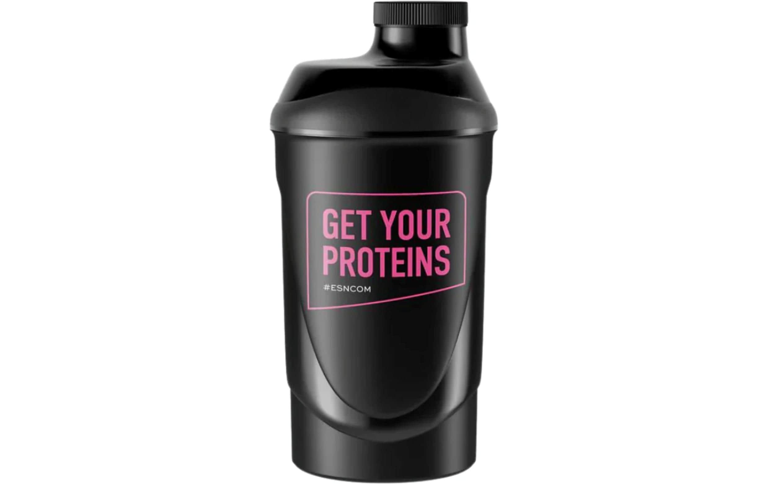 ESN Shaker & Trinkflasche 600 ml, Pink/Schwarz