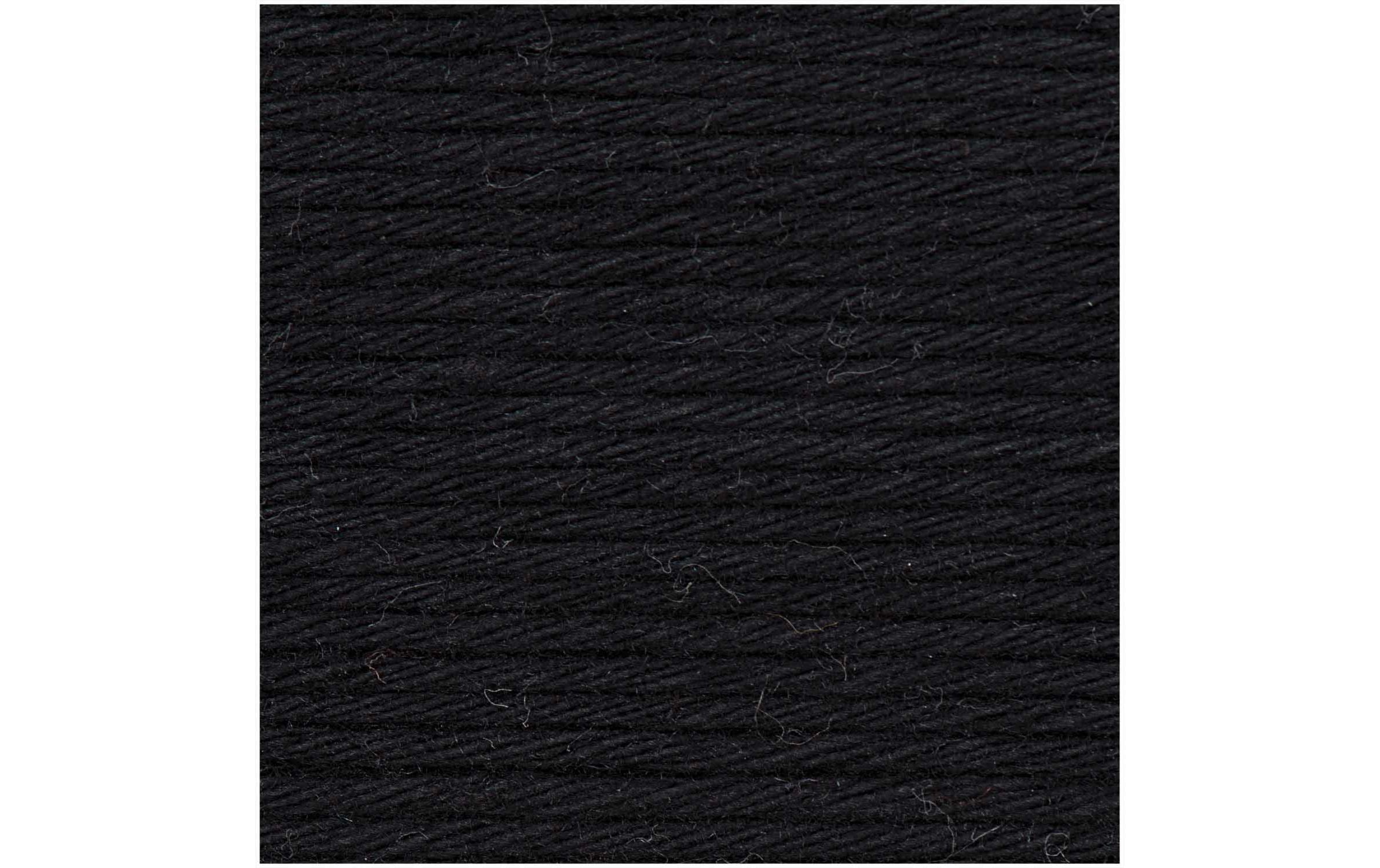 Rico Design Wolle Creative Cotton Aran 50 g Schwarz