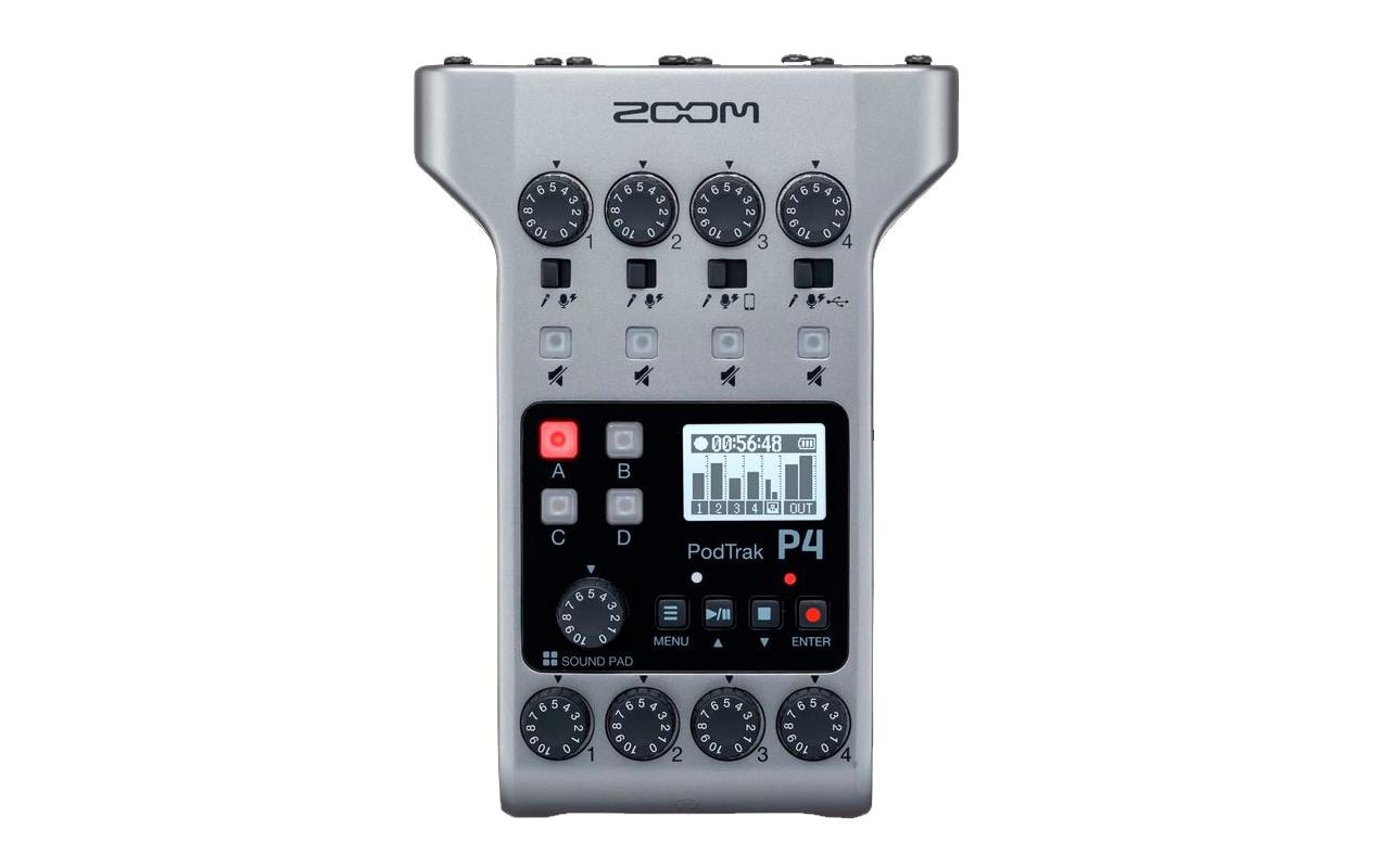 Zoom Portable Recorder PodTrak P4