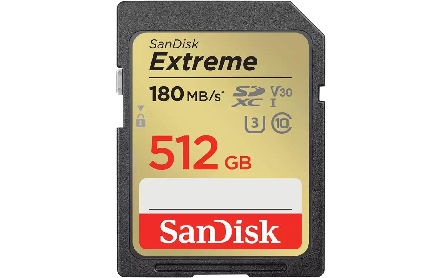 SanDisk SDXC-Karte Extreme 512 GB