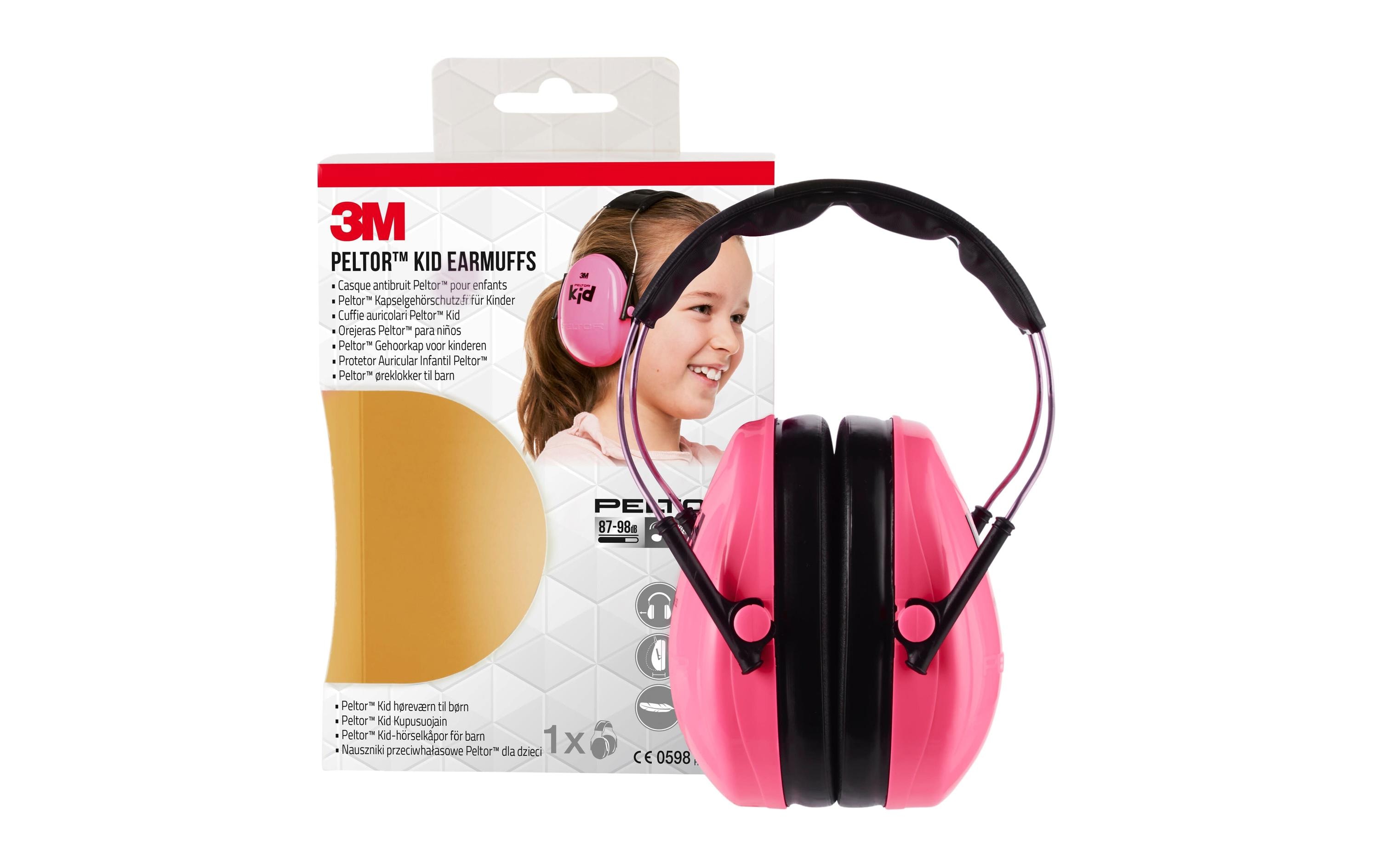 3M Gehörschutz Peltor Kids Pink