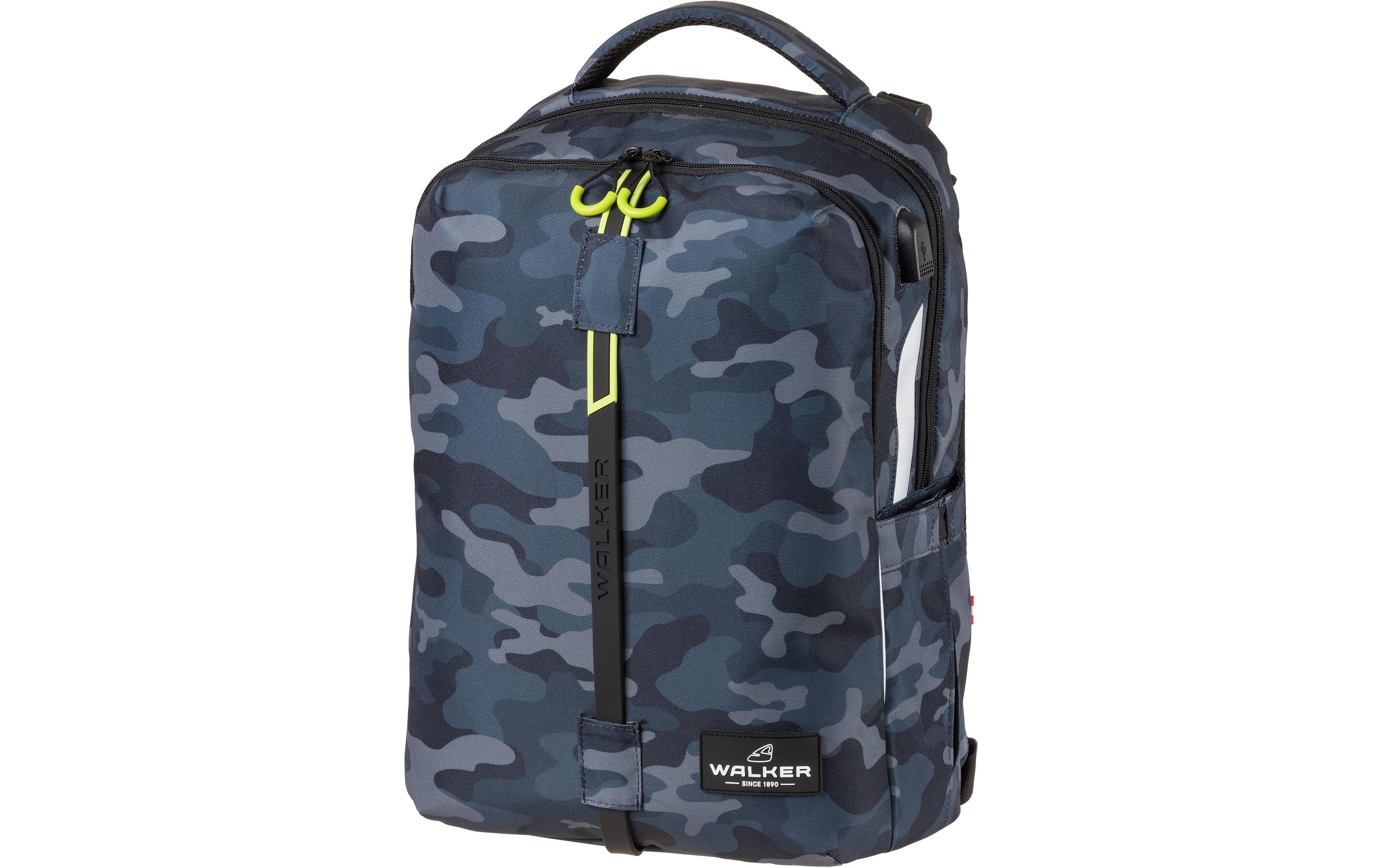 Walker Rucksack Elite 34 l, ab 10 Jahren Grey-Blue