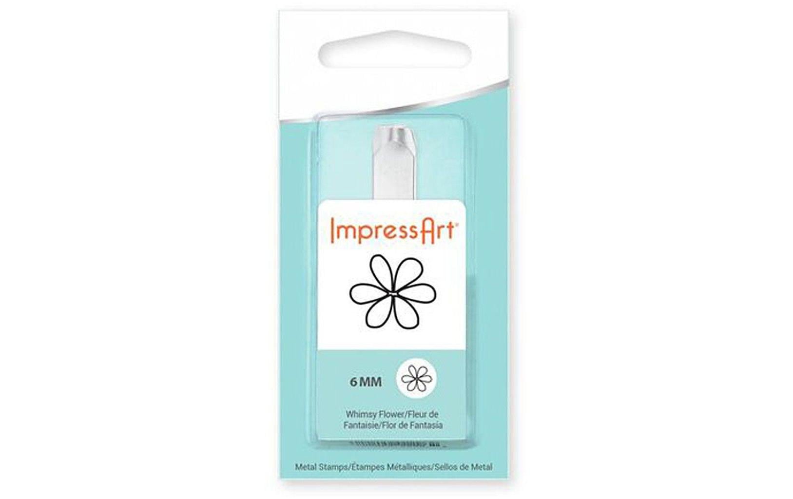 ImpressArt Prägestempel 6 mm Blume