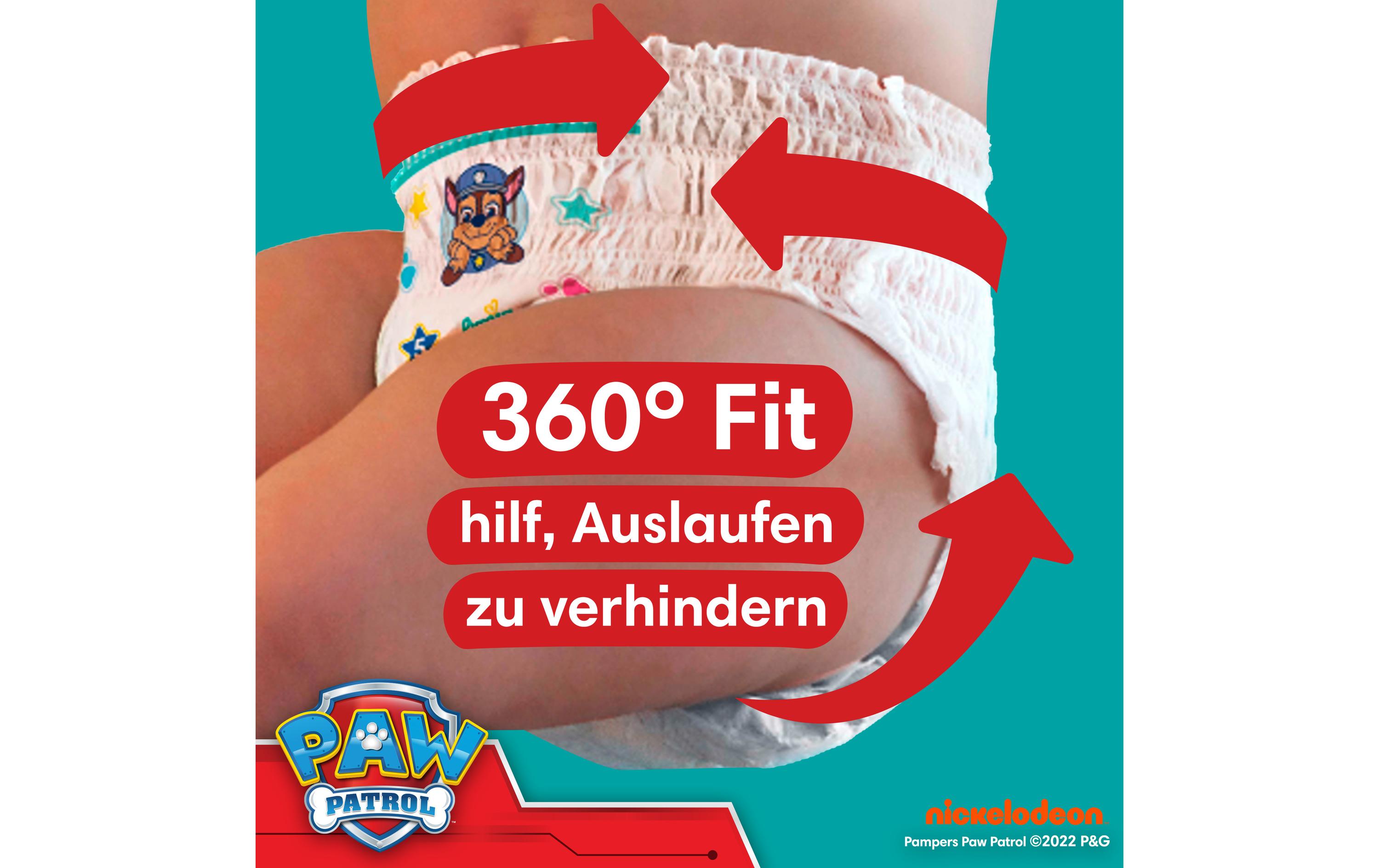 Pampers Windeln Baby Dry Pants Paw Patrol Extra Large Grösse 6