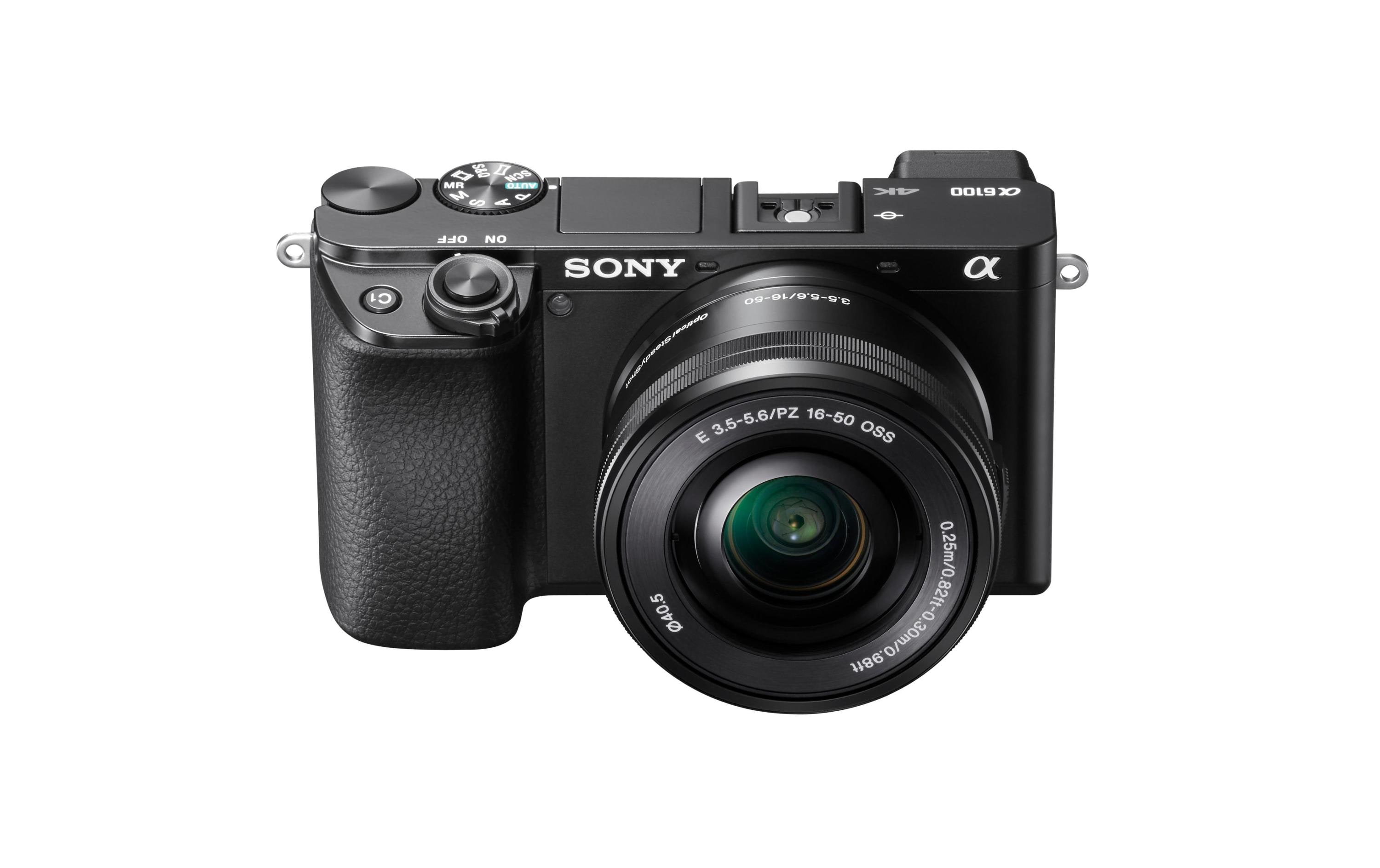 Sony Fotokamera Alpha 6100 Kit 16-50mm Schwarz