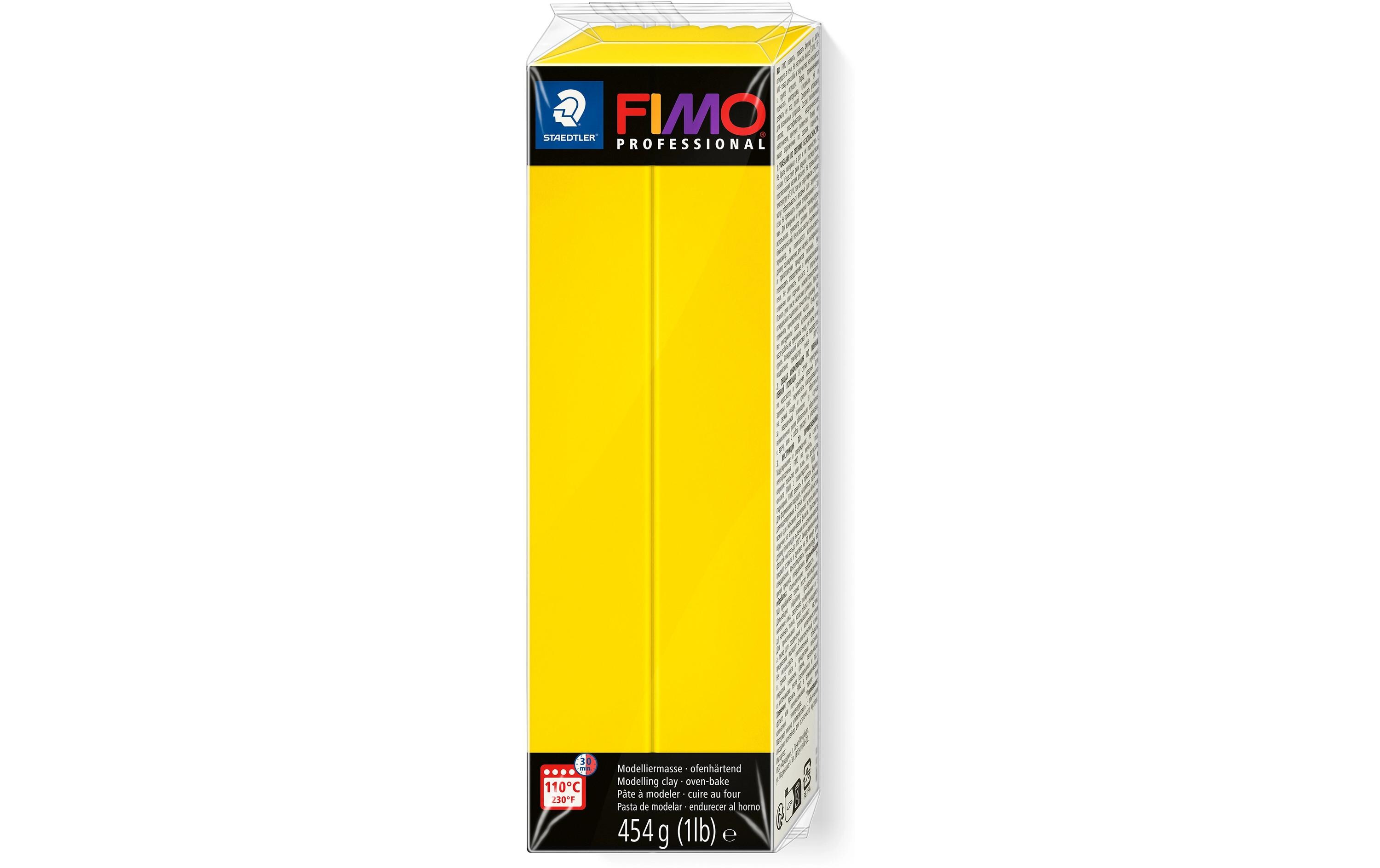 Fimo Modelliermasse Professional Gelb