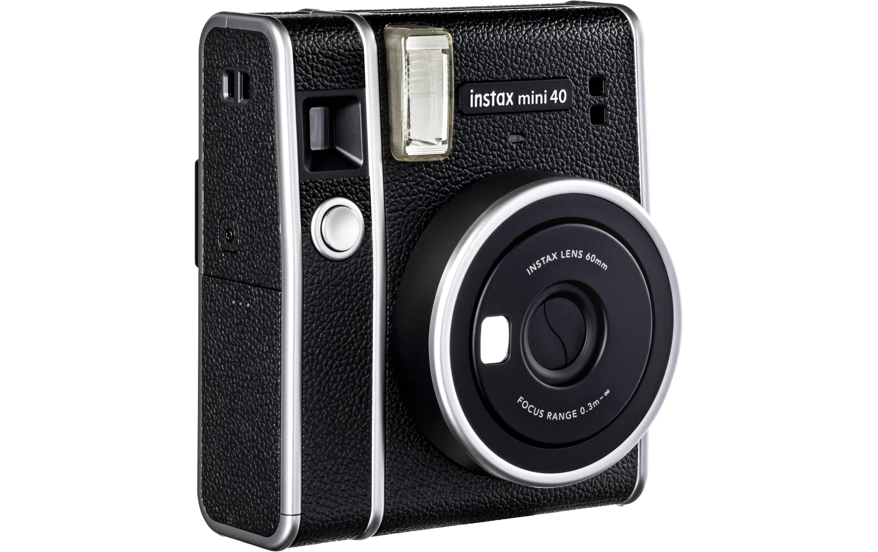 Fujifilm Fotokamera Instax Mini 40 Schwarz