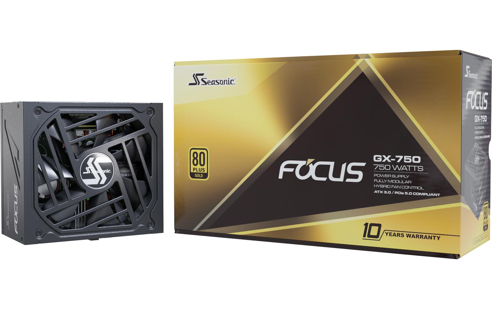 Seasonic Netzteil Focus GX ATX 3.0 750 W