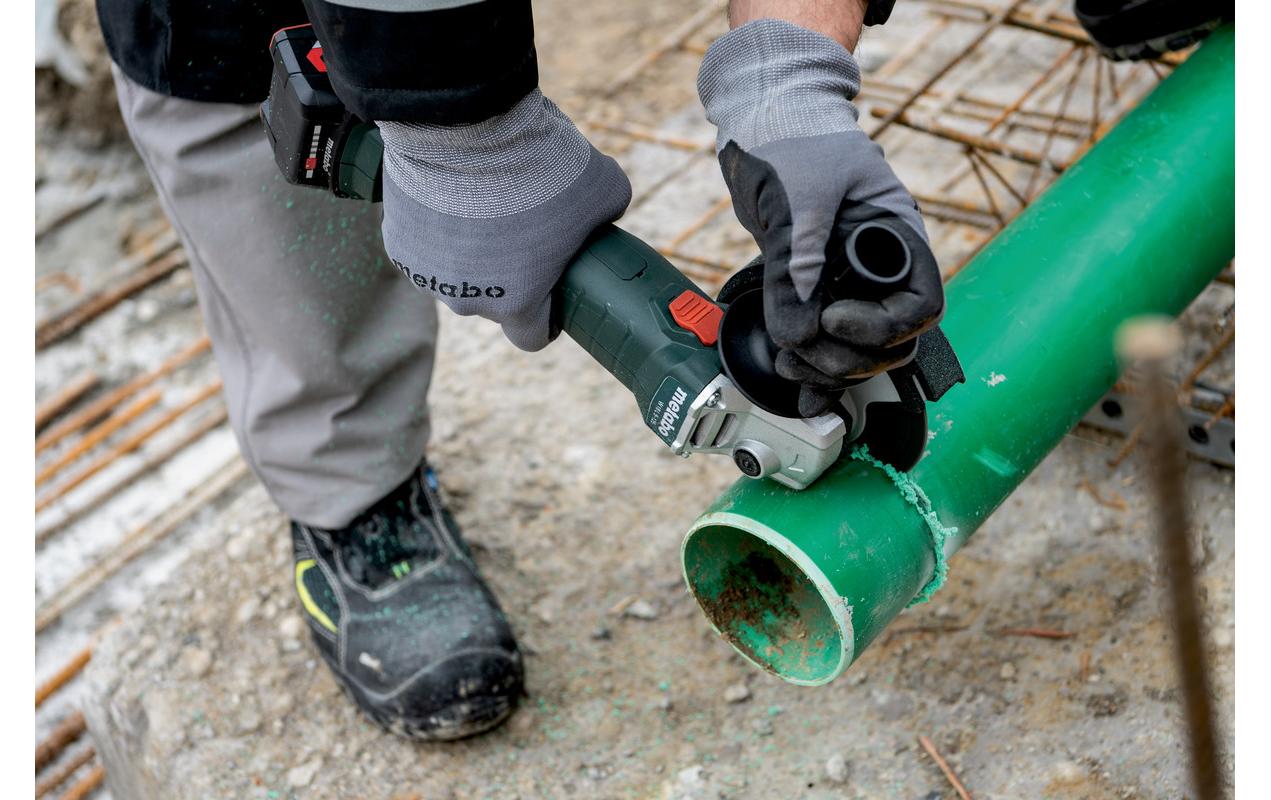 Metabo Akku-Winkelschleifer W 18 L 9-125, Solo, Ø 125 mm