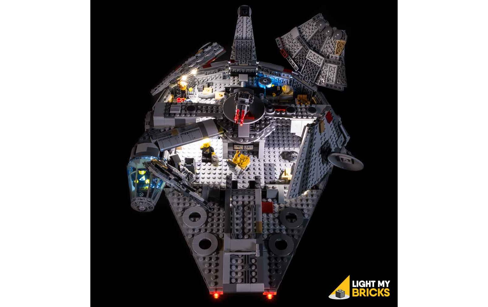 Light My Bricks LED-Licht-Set für LEGO® Star Wars Millenium Falcon 75257