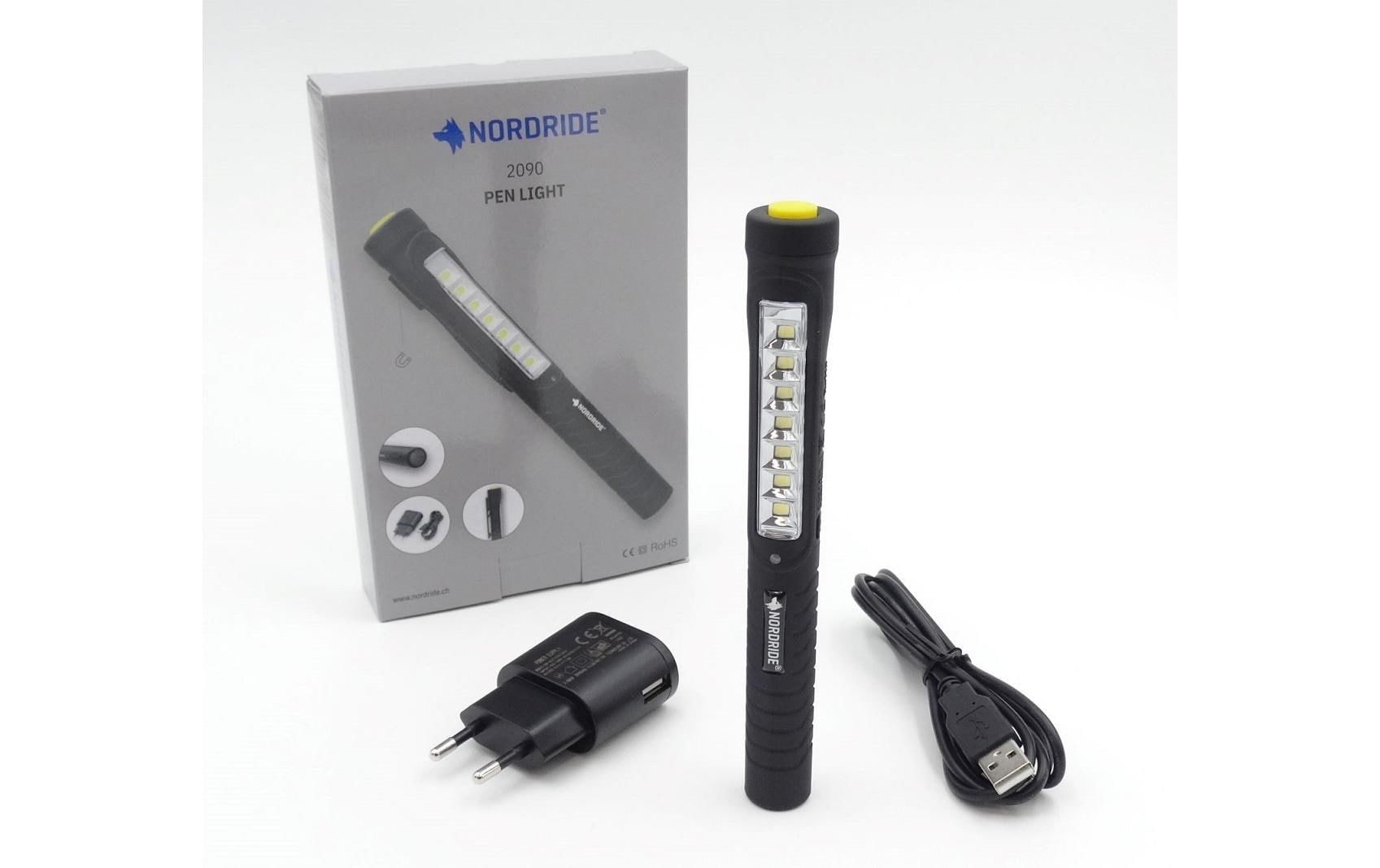 Nordride Handleuchte SMD LED Pen Light 90 Lumen, IP20, mit Magnet