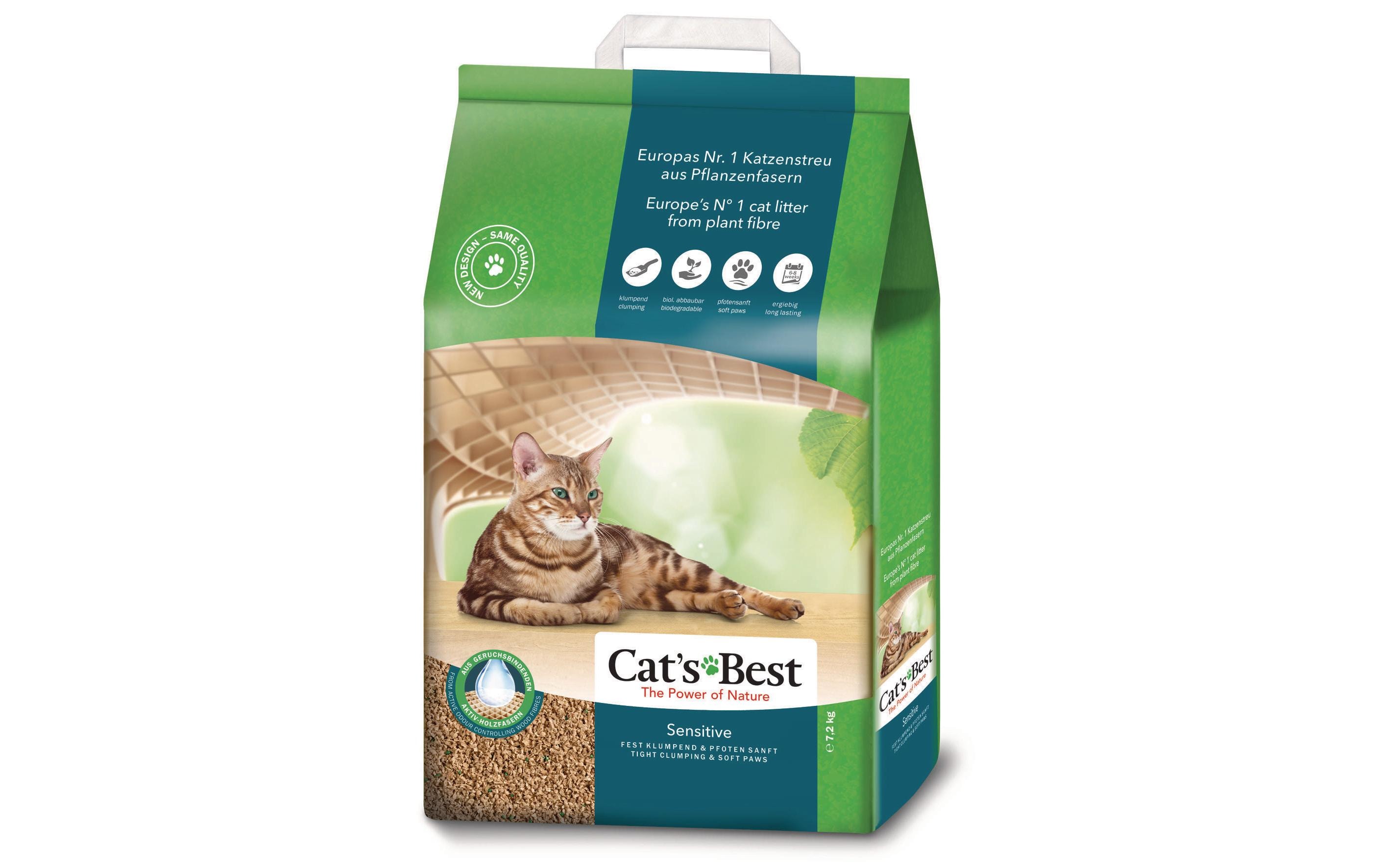 CAT'S BEST Katzenstreu Sensitive 7.2 kg