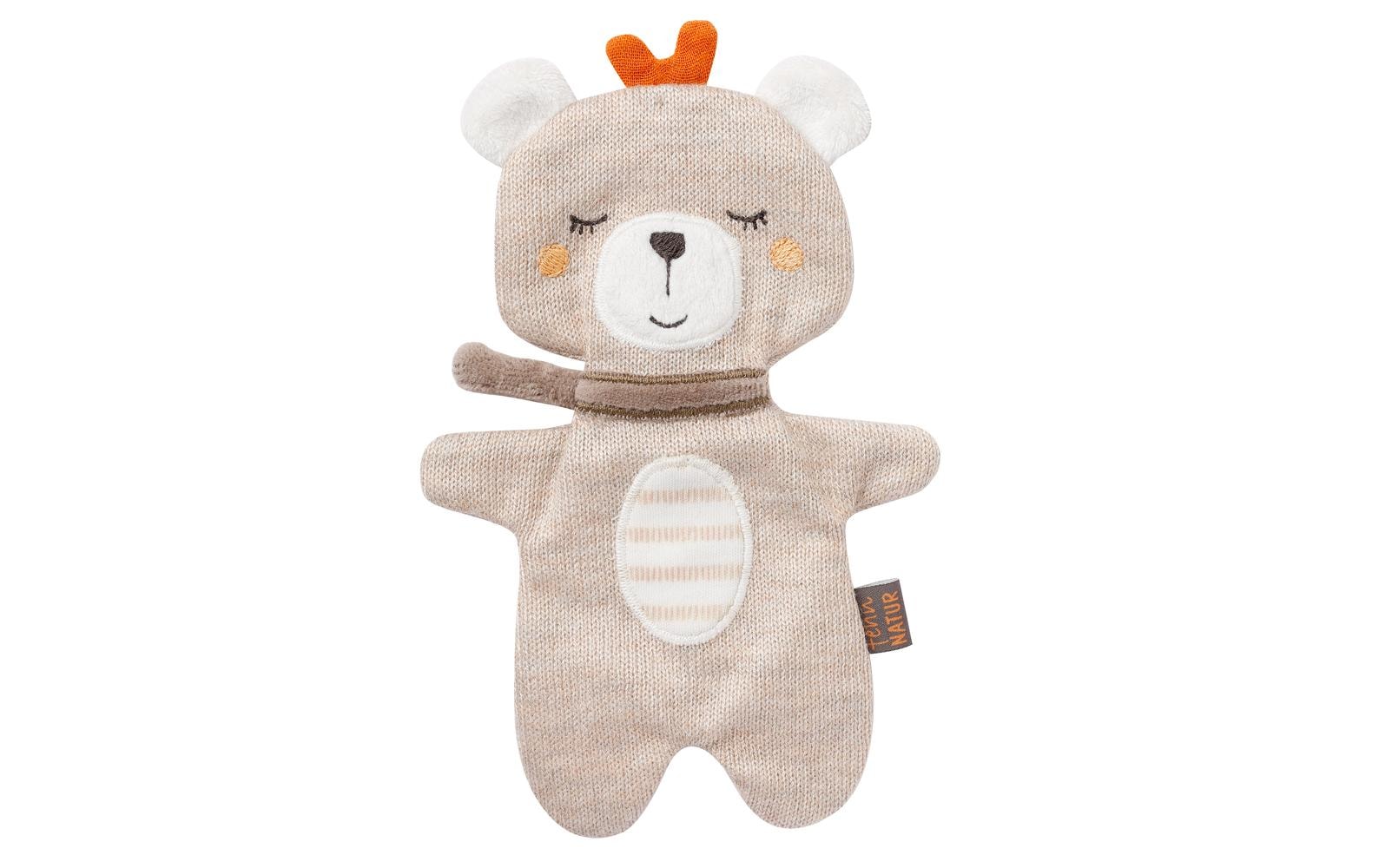 fehn Greifling Knister-Teddy Natur