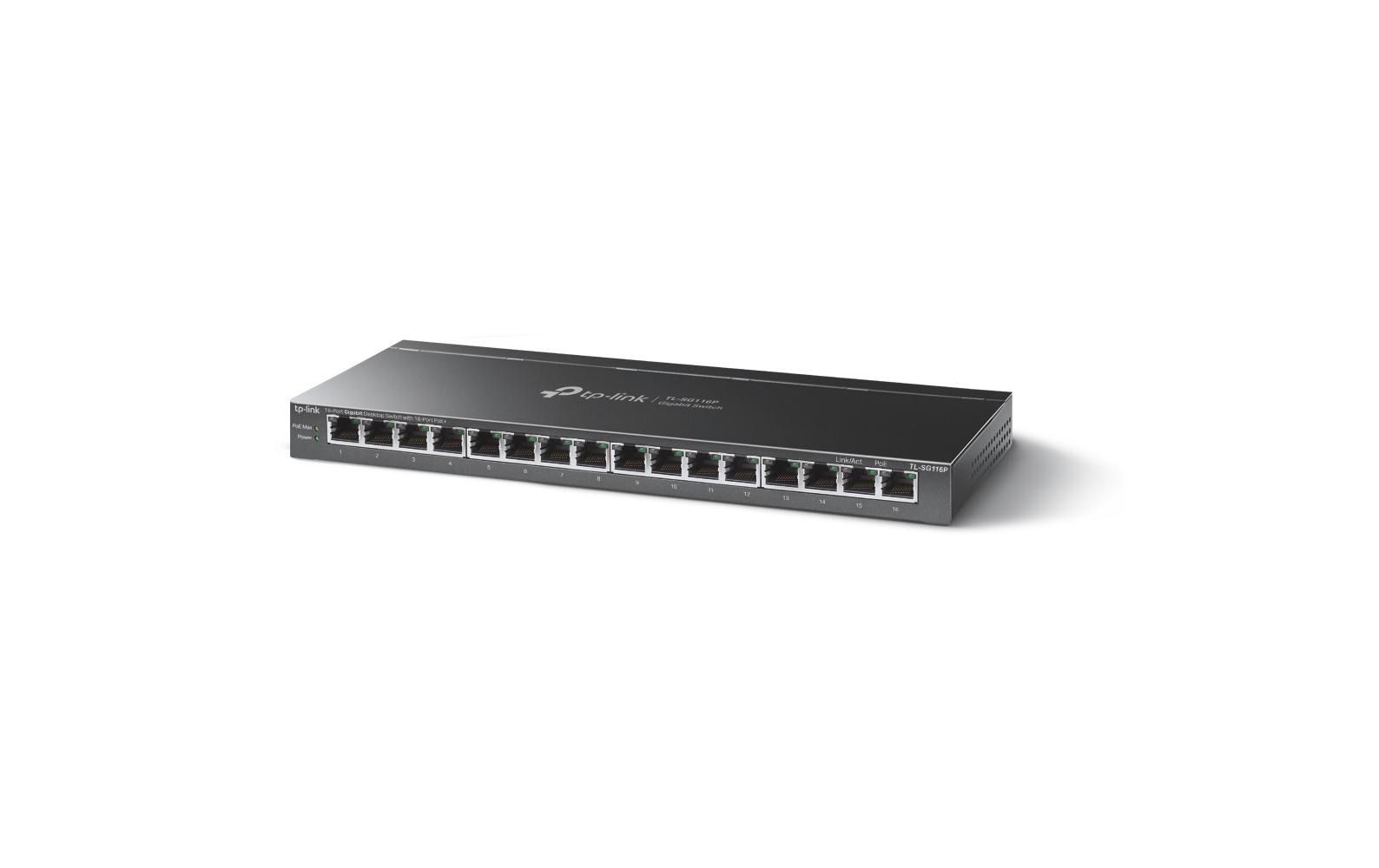 TP-Link PoE+ Switch TL-SG116P 16 Port