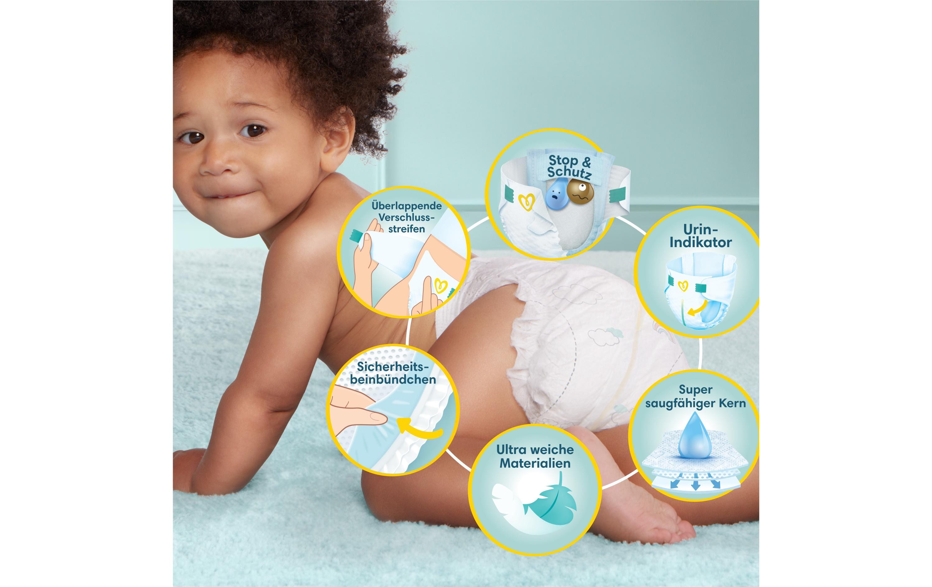 Pampers Windeln Premium Protection Grösse 7