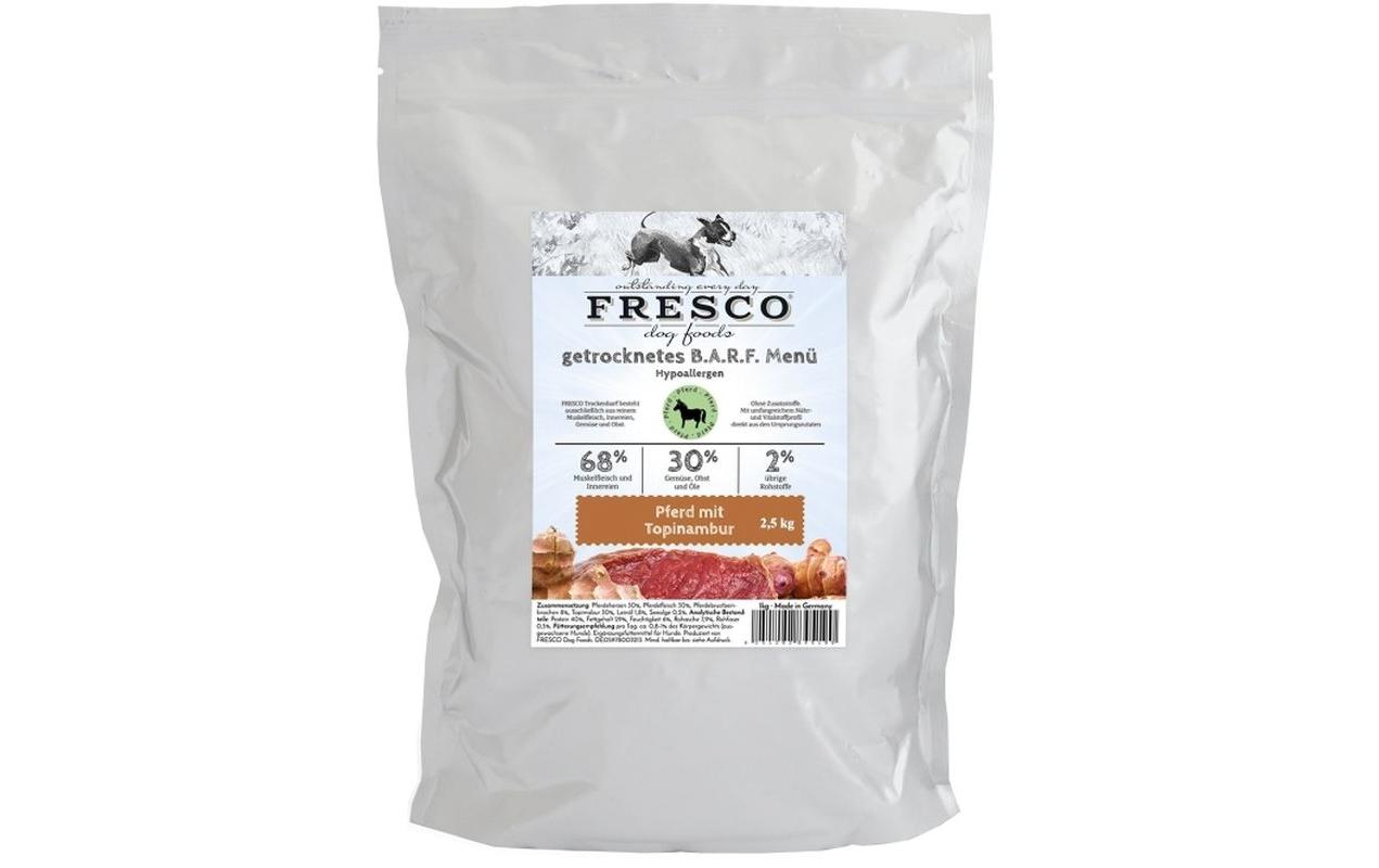 FRESCO Trockenfutter Hypoallergen-Menü Pferd mit Topinambur, 2.5 kg