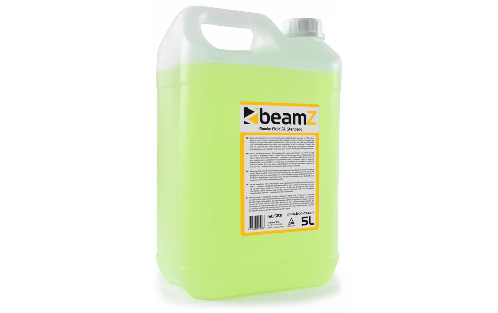 BeamZ Nebelfluid Medium-Density Dark Yellow 5 l