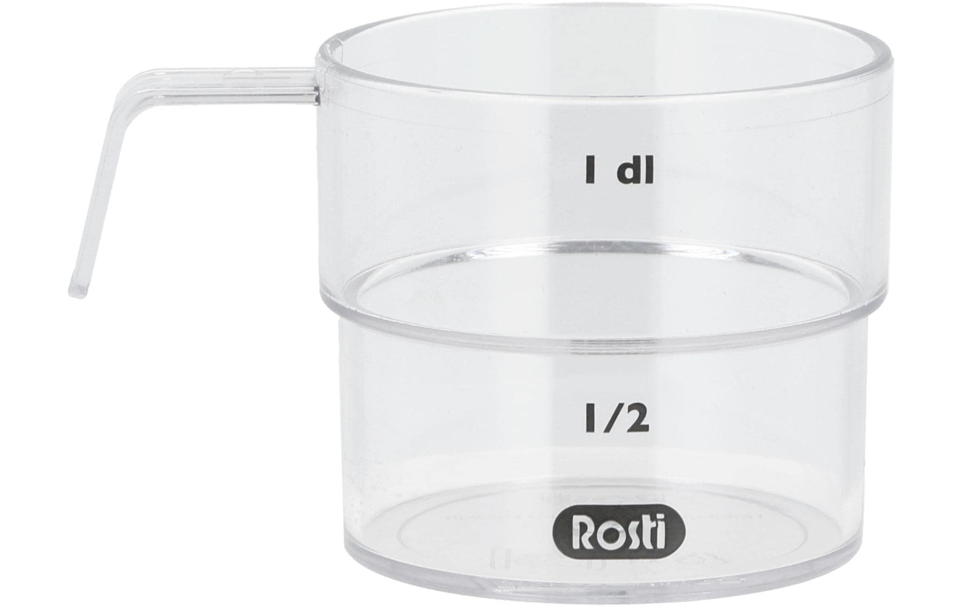 Rosti Messbecher Mensura 1 dl, Transparent