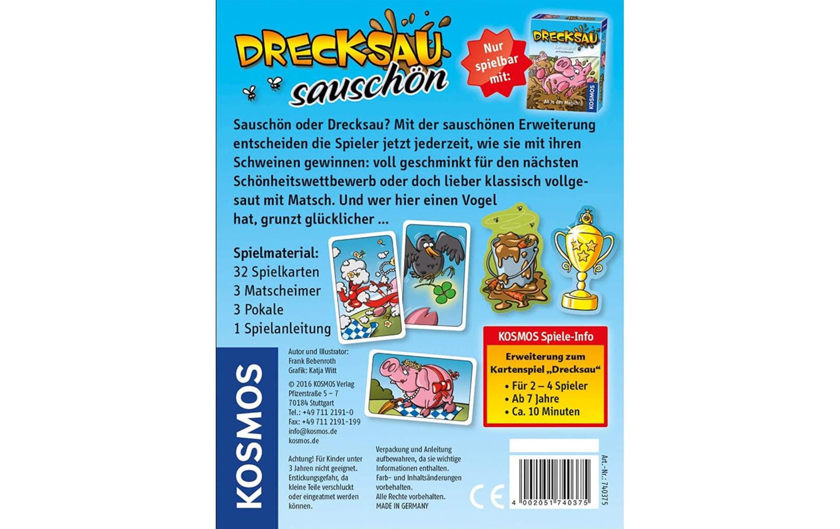 Kosmos Kartenspiel Drecksau sauschön