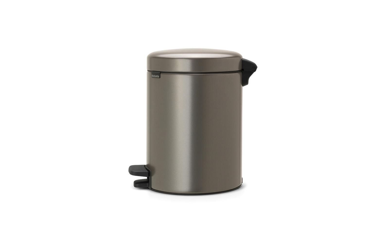 Brabantia Kosmetikeimer NewIcon 5 l, Platin