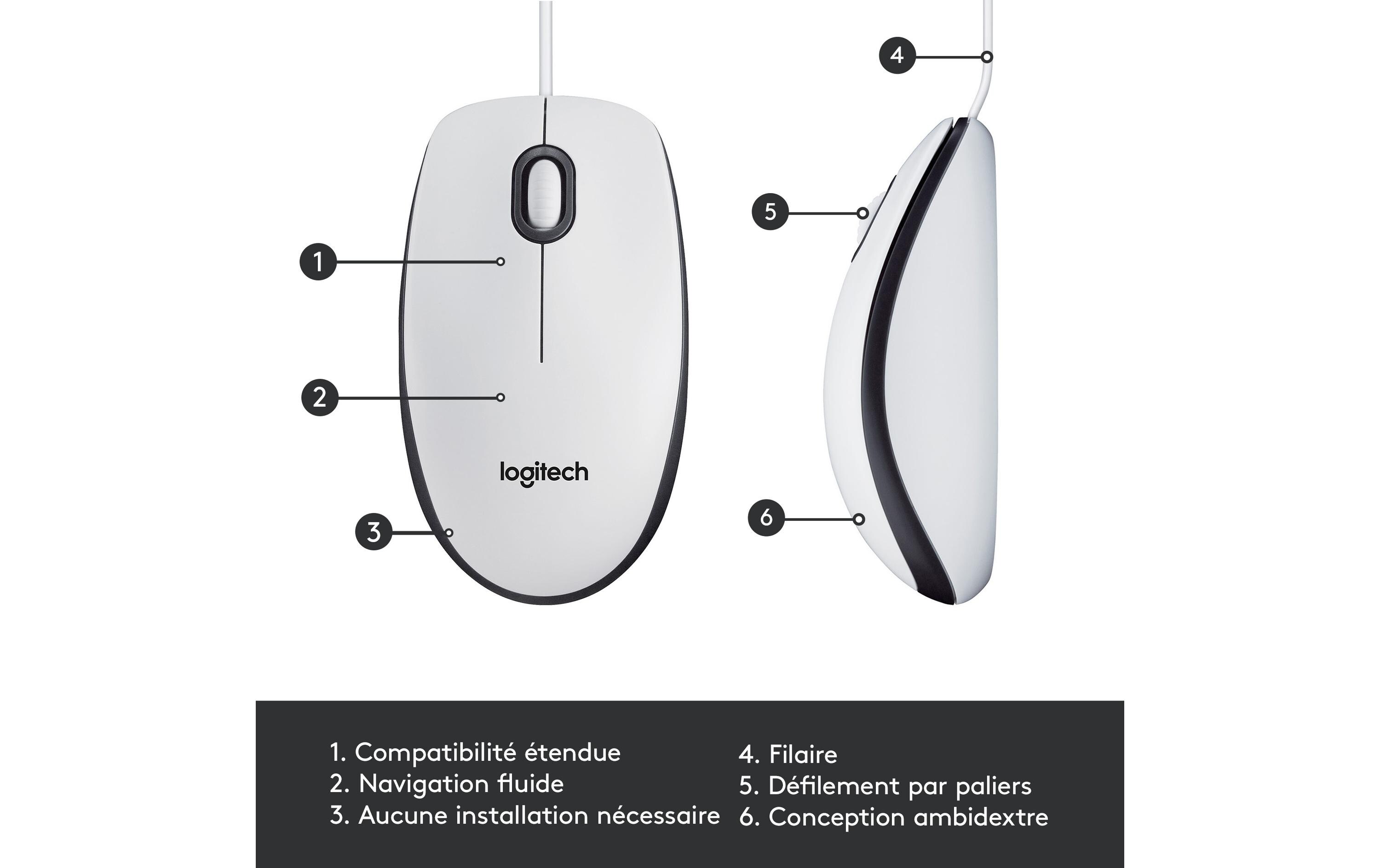 Logitech Maus M100 Optical