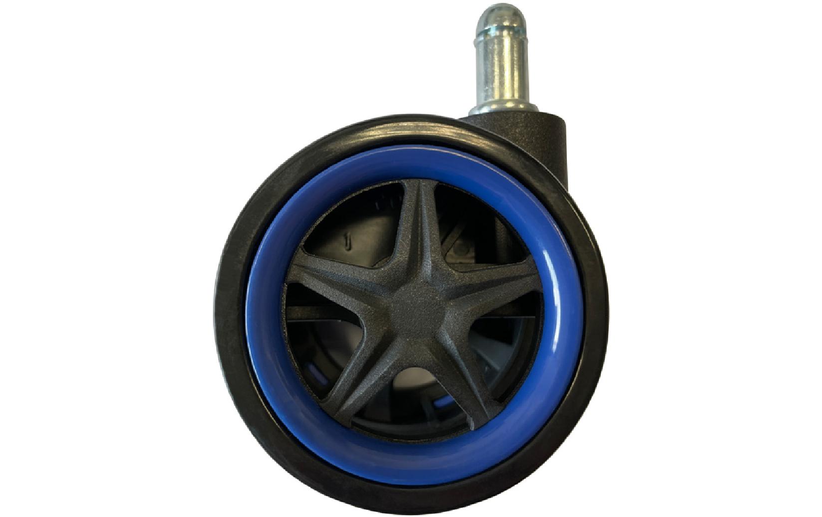 LC-Power Rollen LC-CASTERS-DRIFT 5er Set Blau