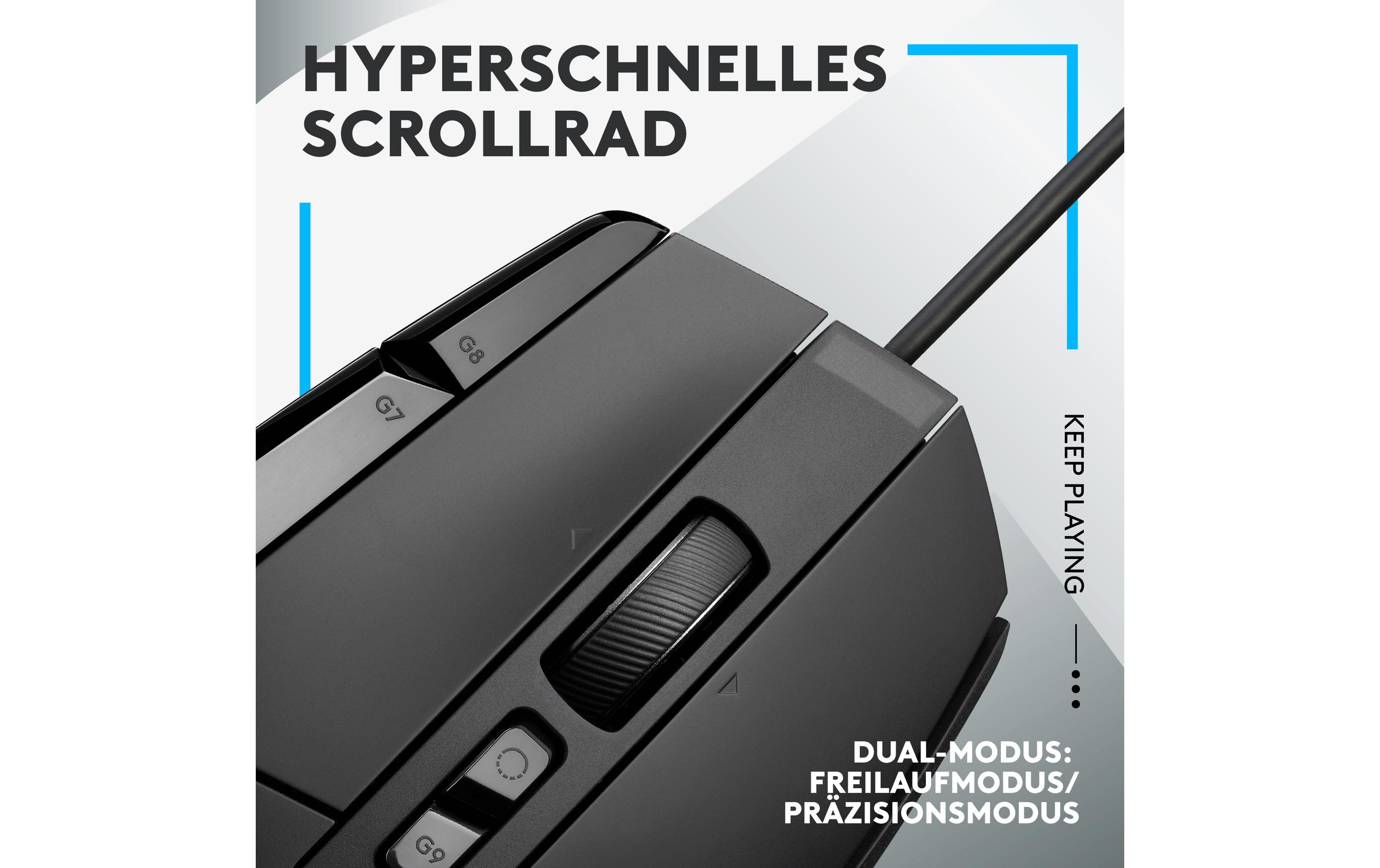 Logitech Gaming-Maus G502 X Schwarz